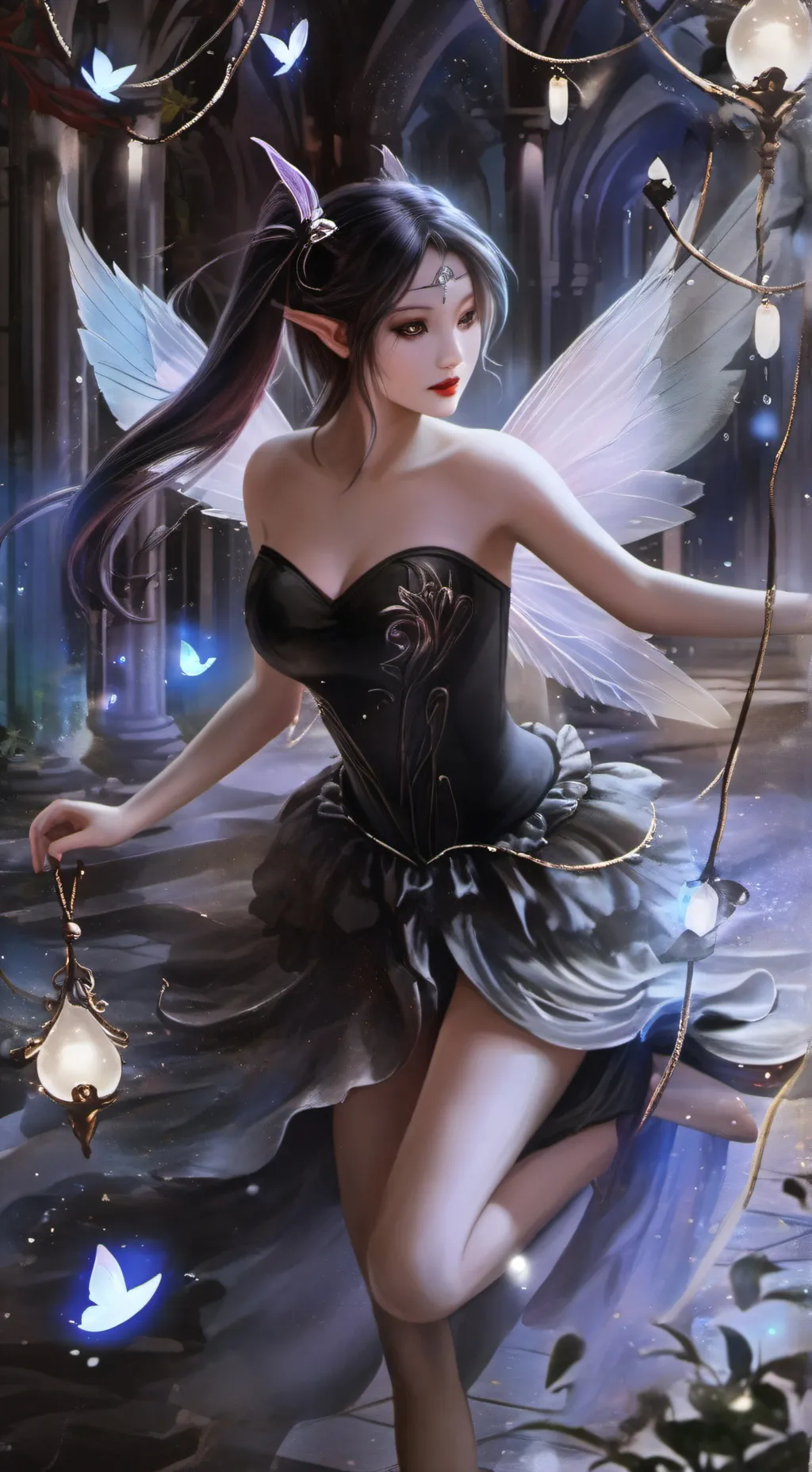 ai character: Nyx background