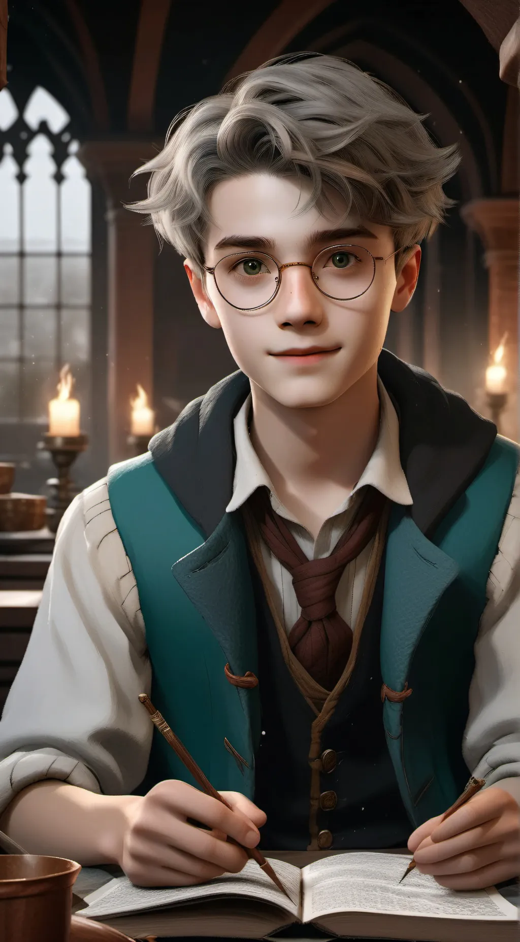 ai character: Albus Potter background