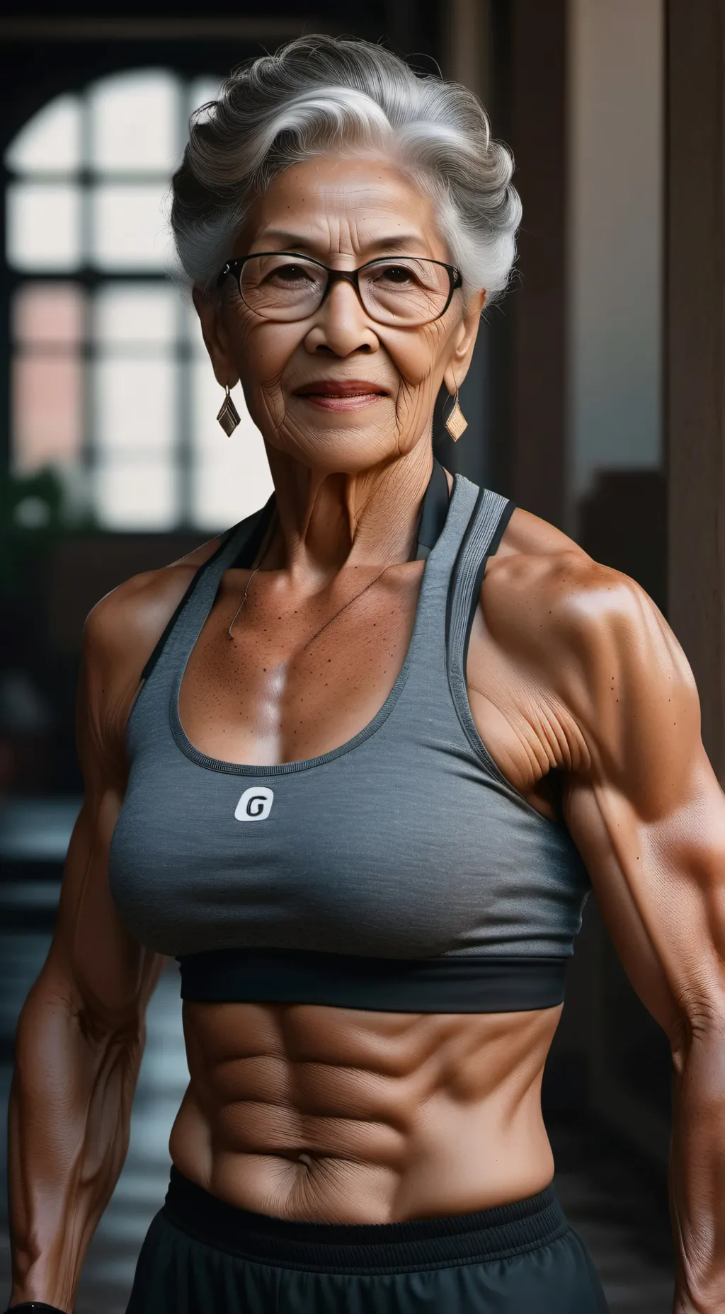 ai character: la abuela insana  background