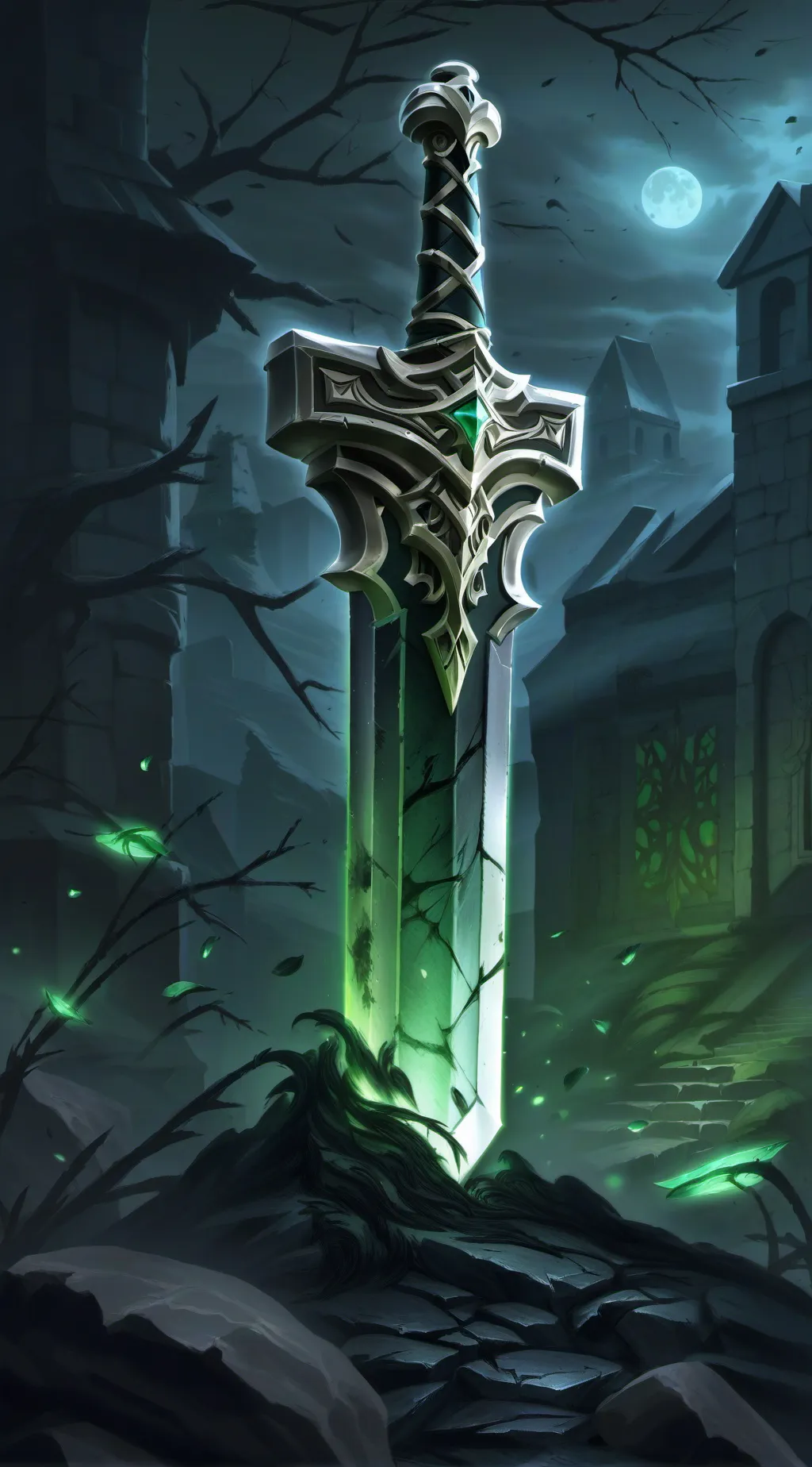 ai character: Decaying Blade background