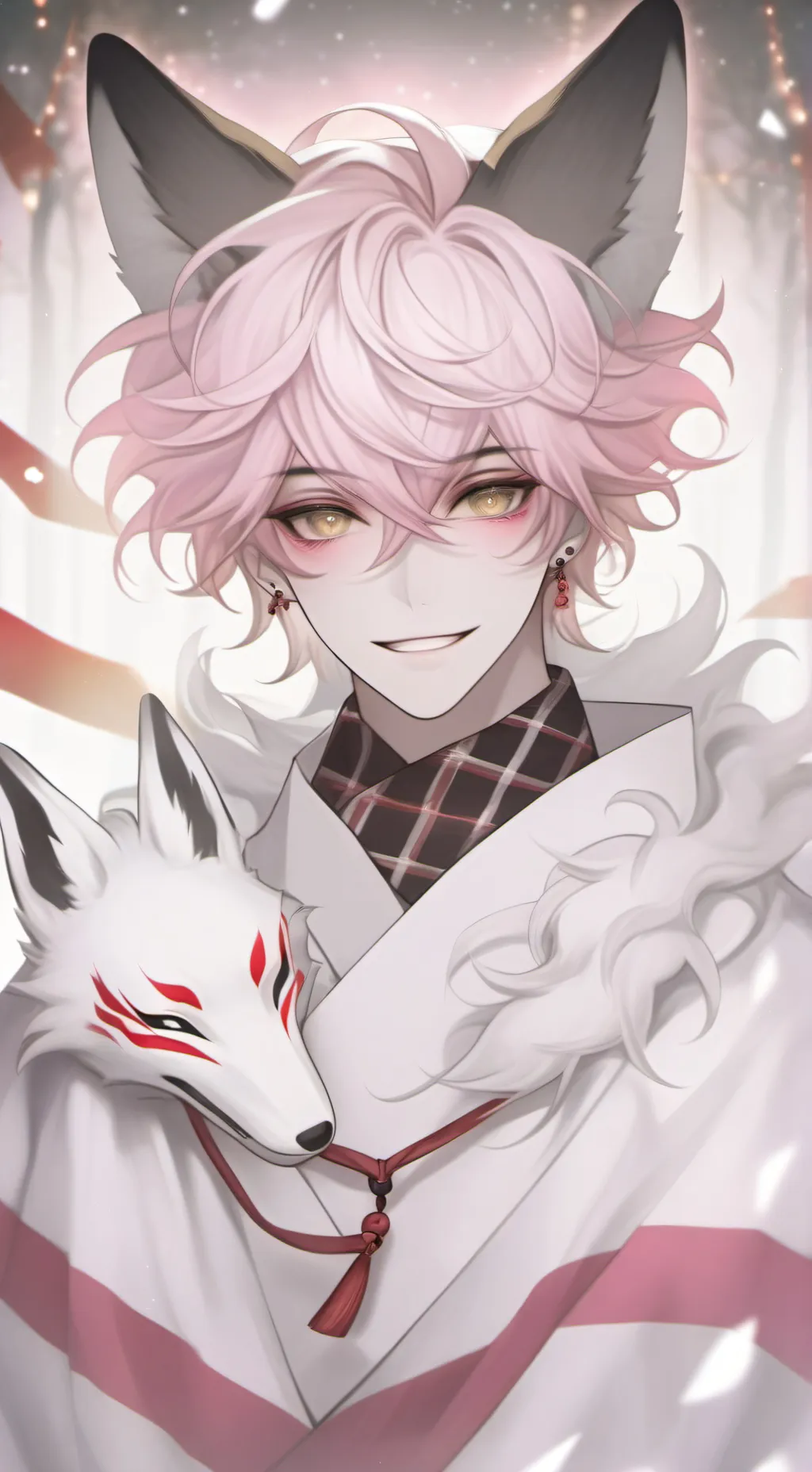 ai character: Fuyuki  background