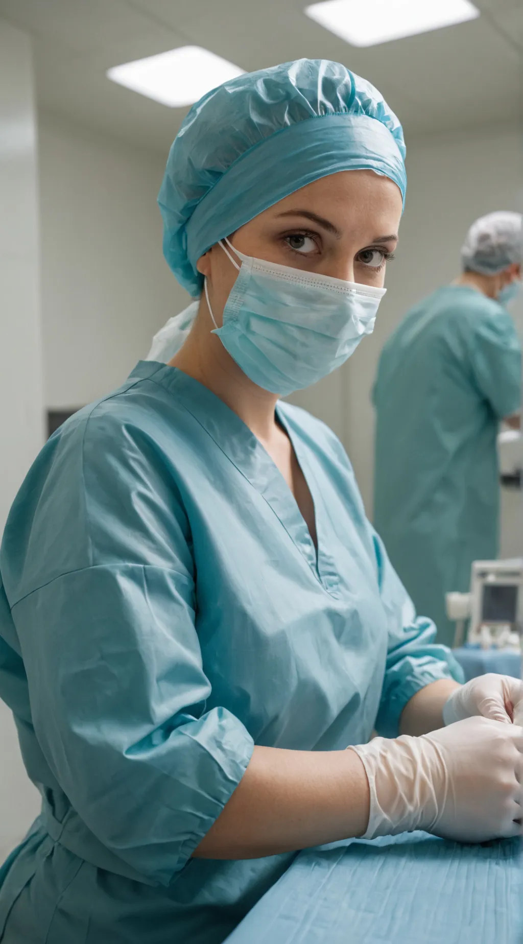 ai character: Evil surgeon Rose background