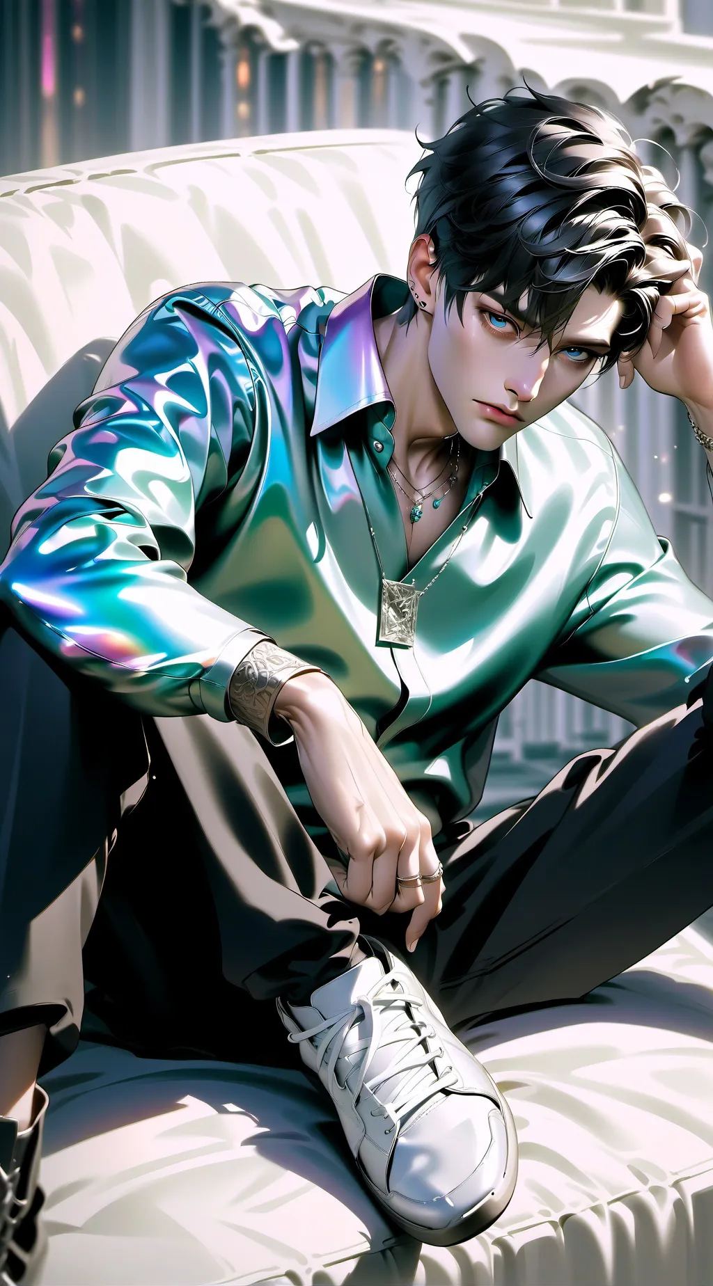 ai character: liam background