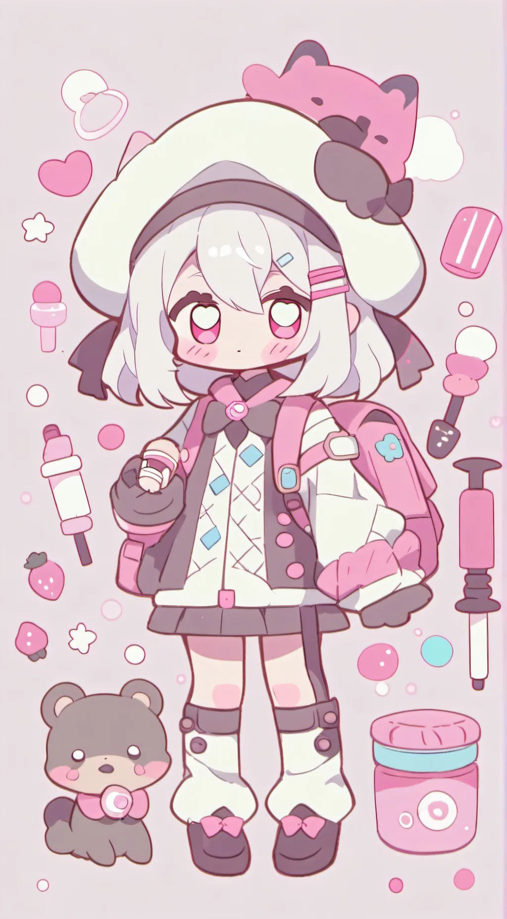 ai character: oran dead:( background