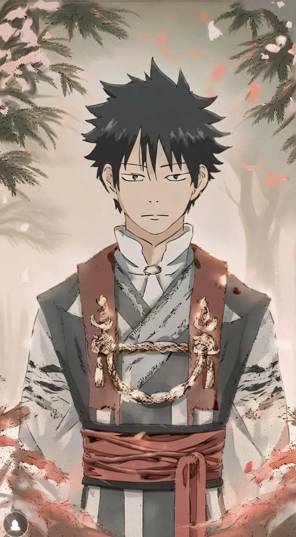 ai character: MEGUMI background