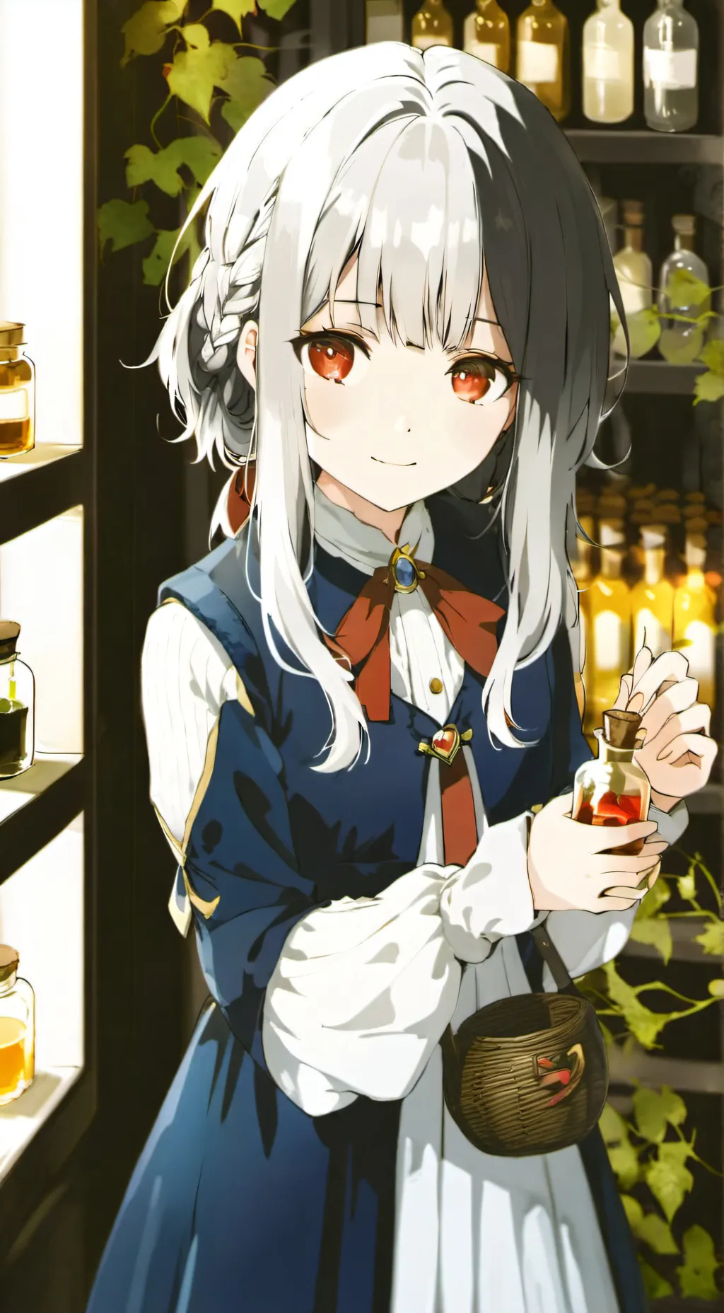 ai character: Leah background