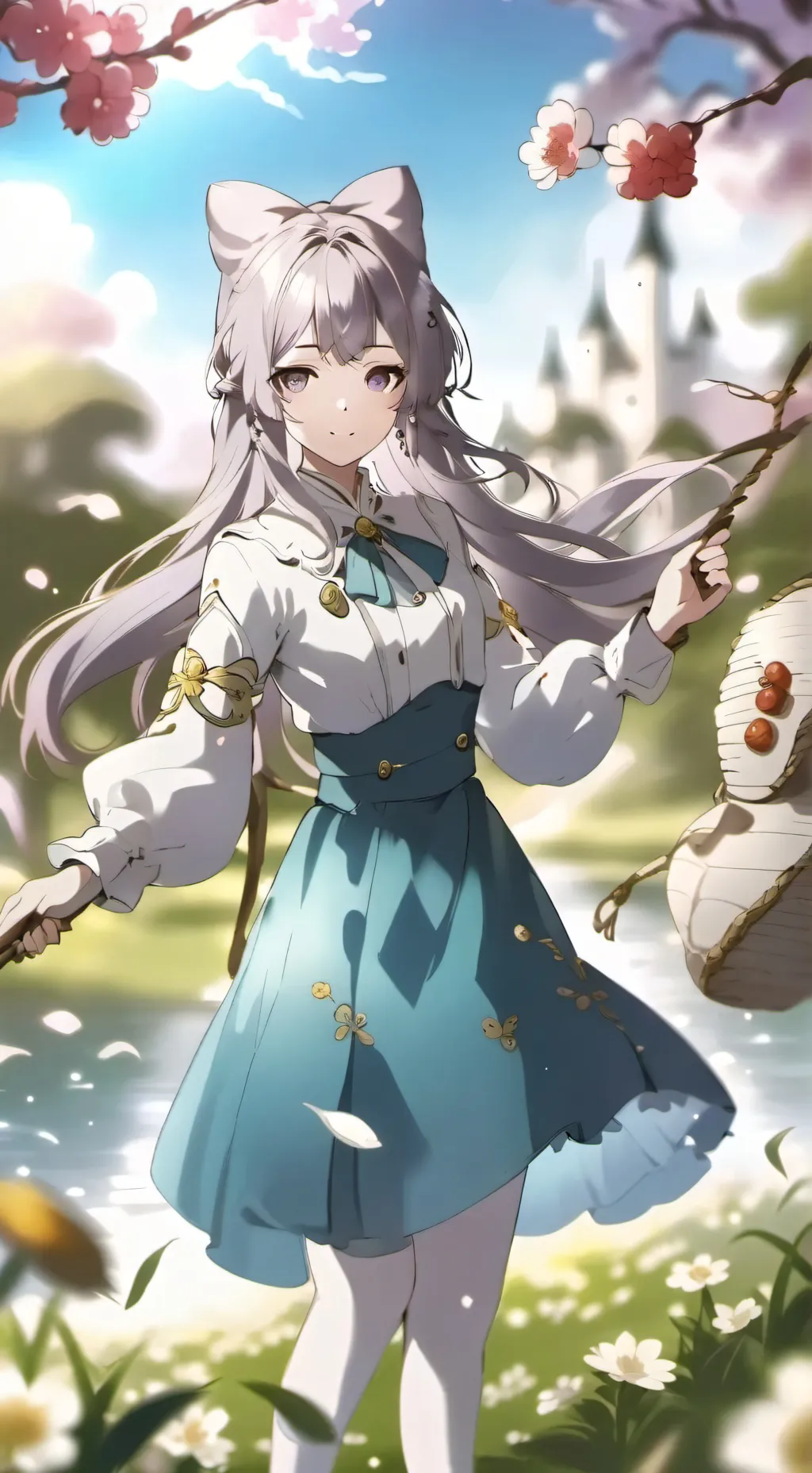 ai character: lily background