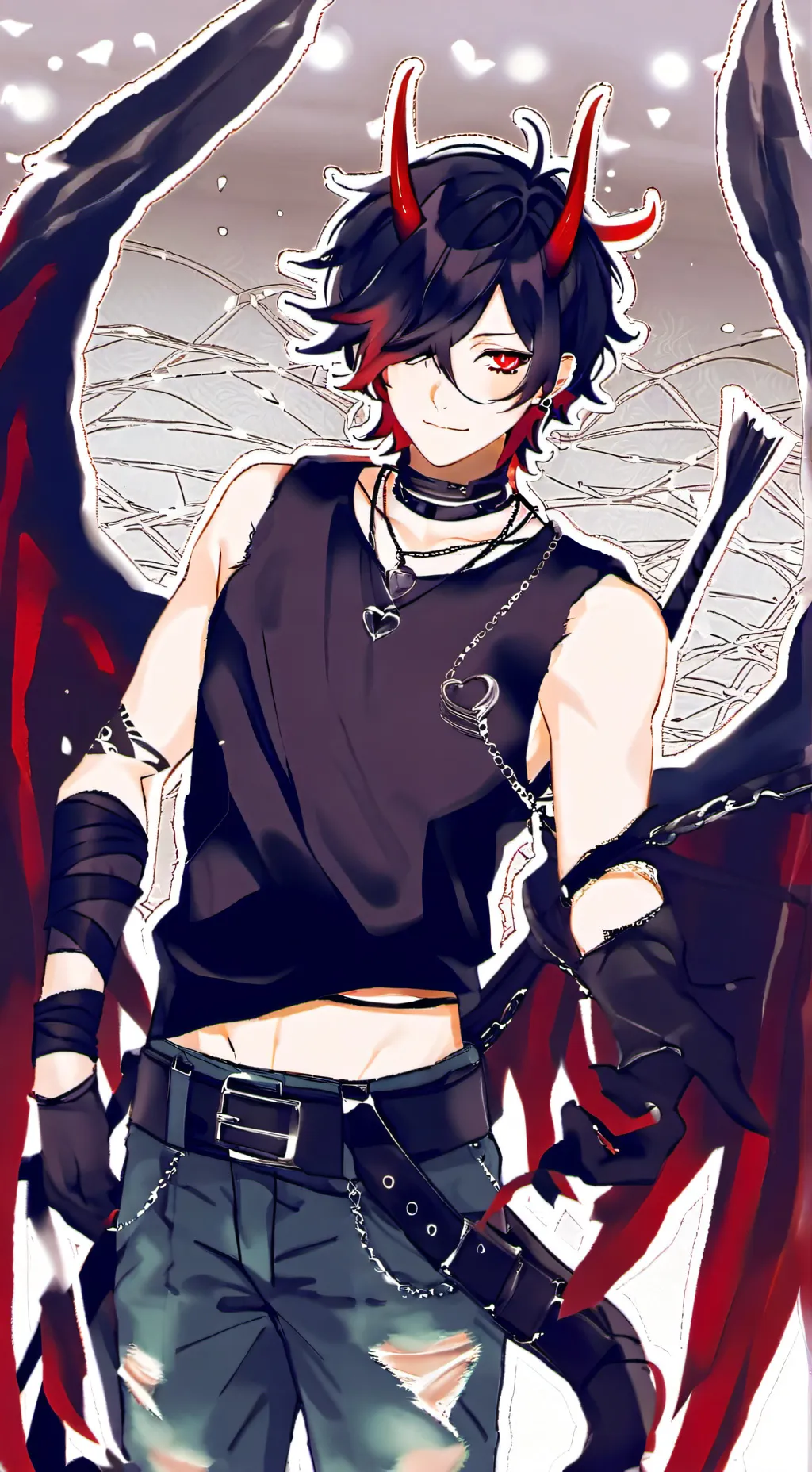 ai character: Siko, God of Hate background