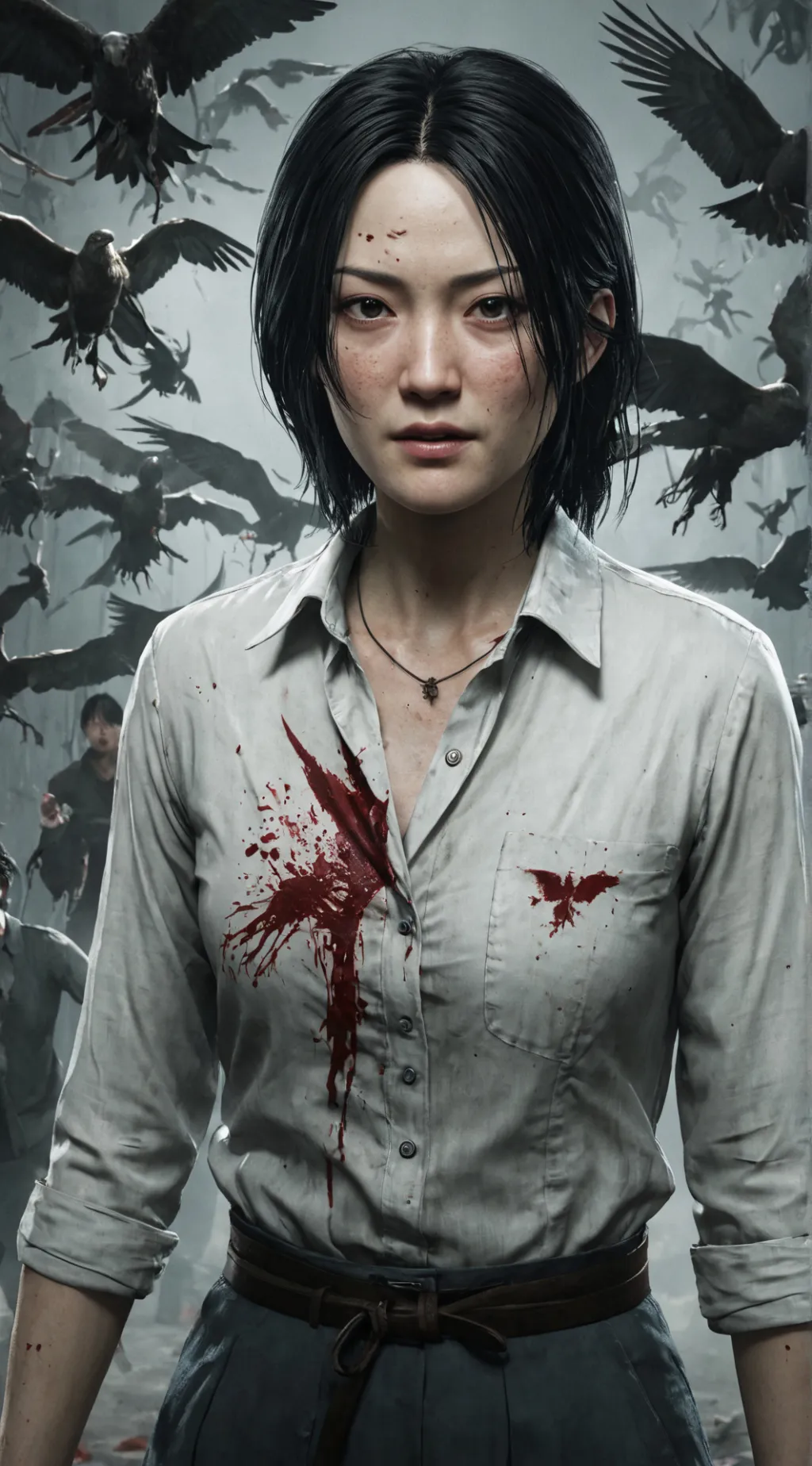 ai character: Hoffman  background