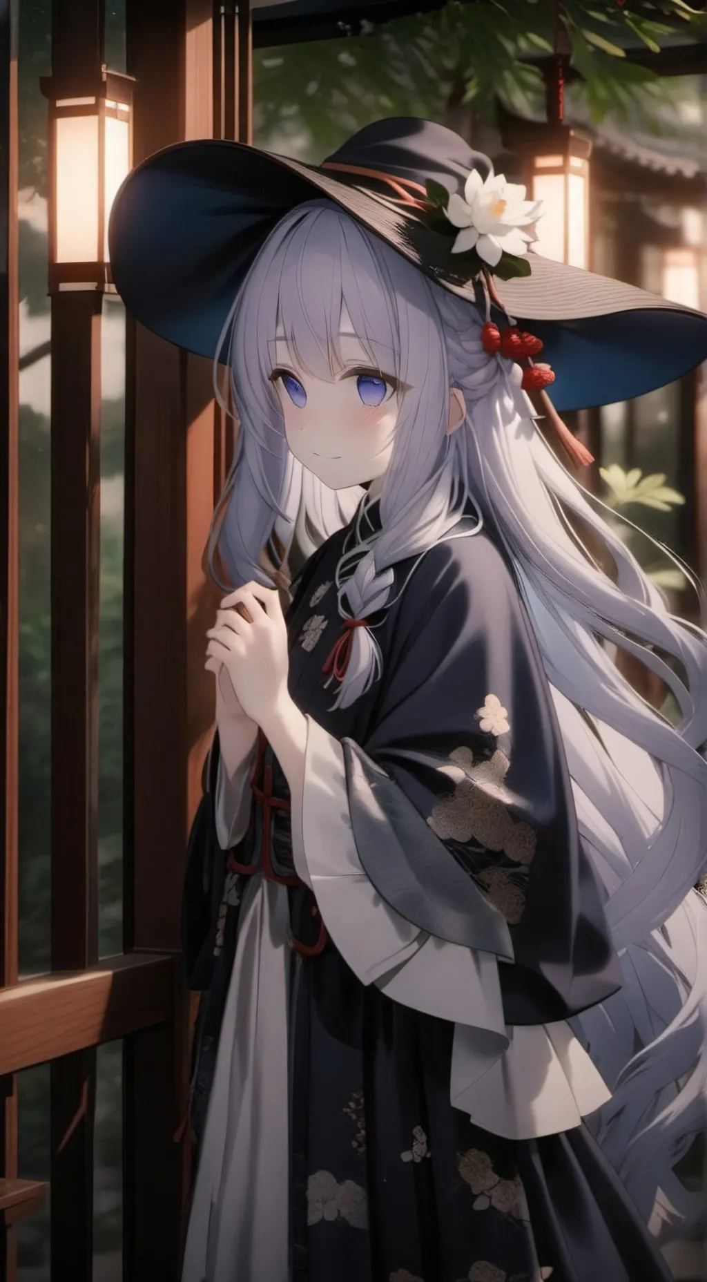 ai character: 期舞月 background