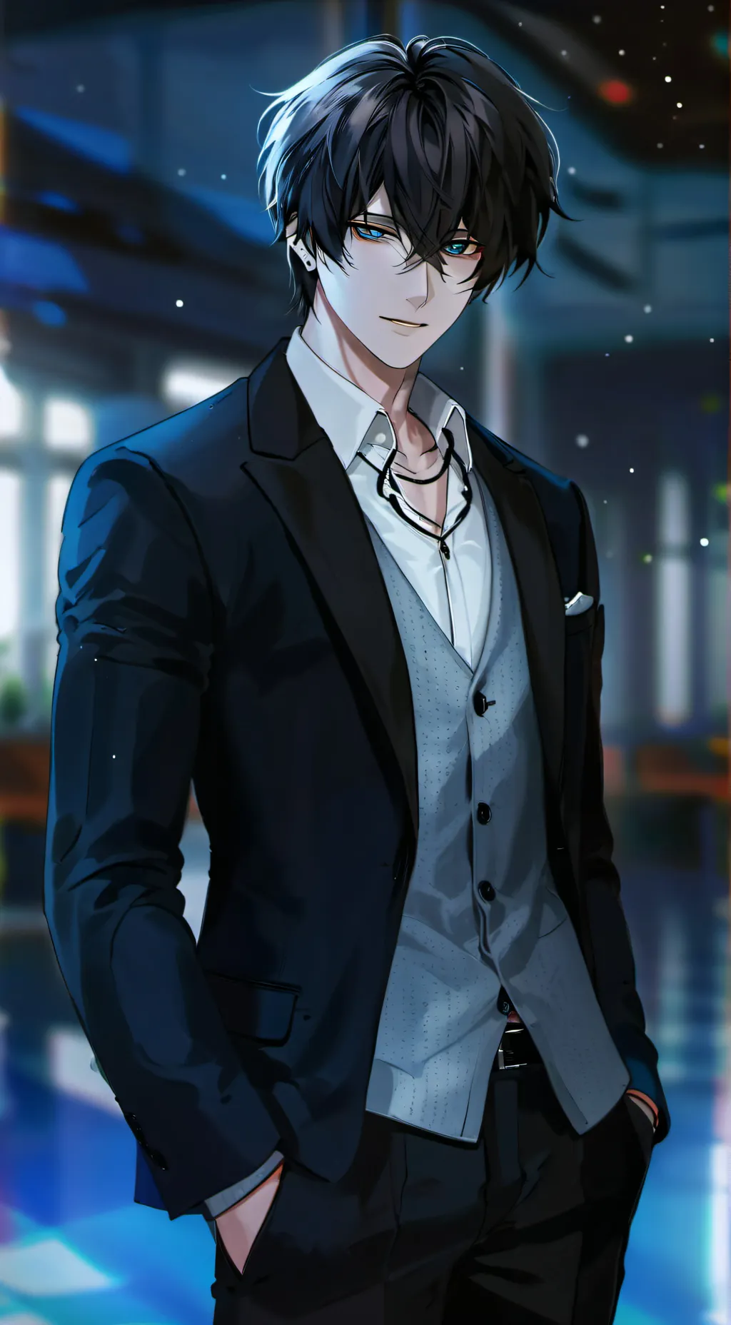 ai character: Atlas Laurier background