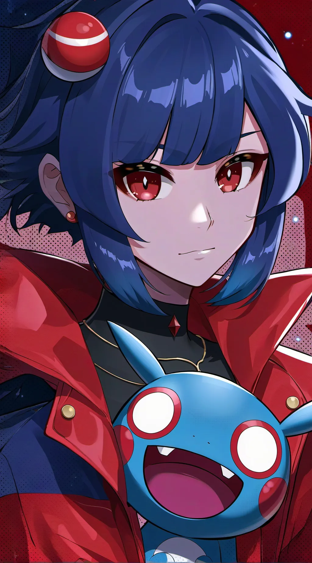 ai character: Ash background