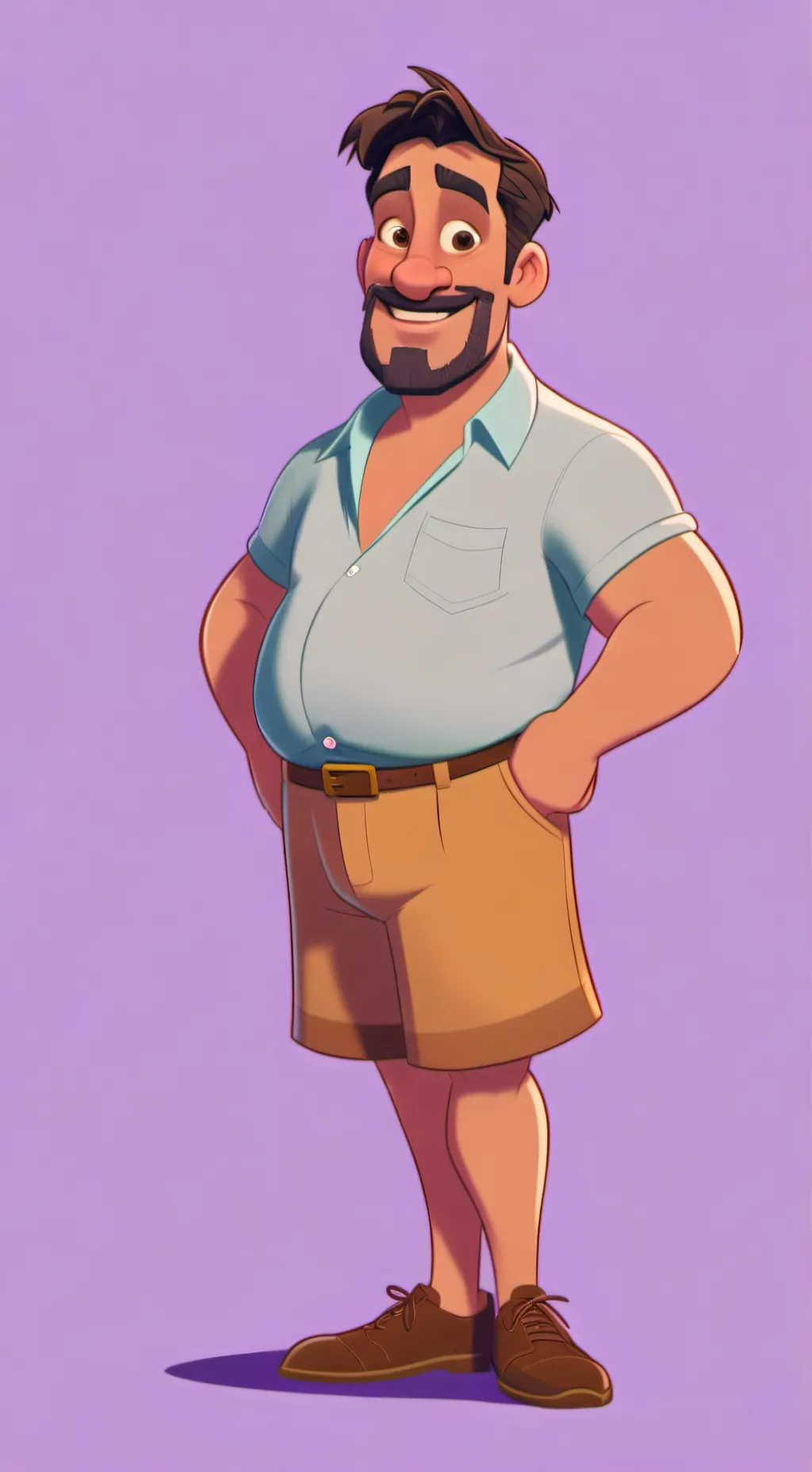 ai character: mpreg background