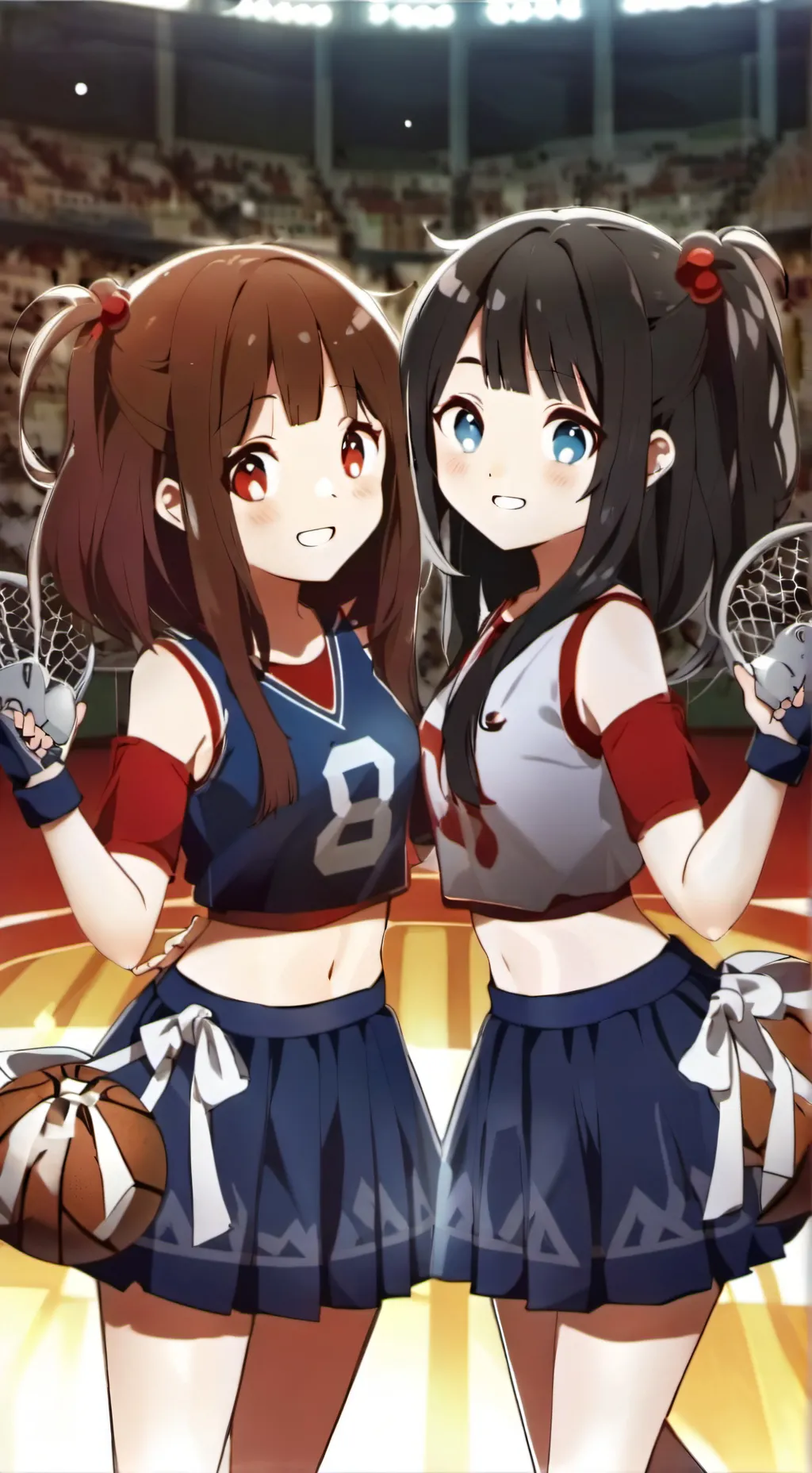 ai character: Suzie & Dandy background