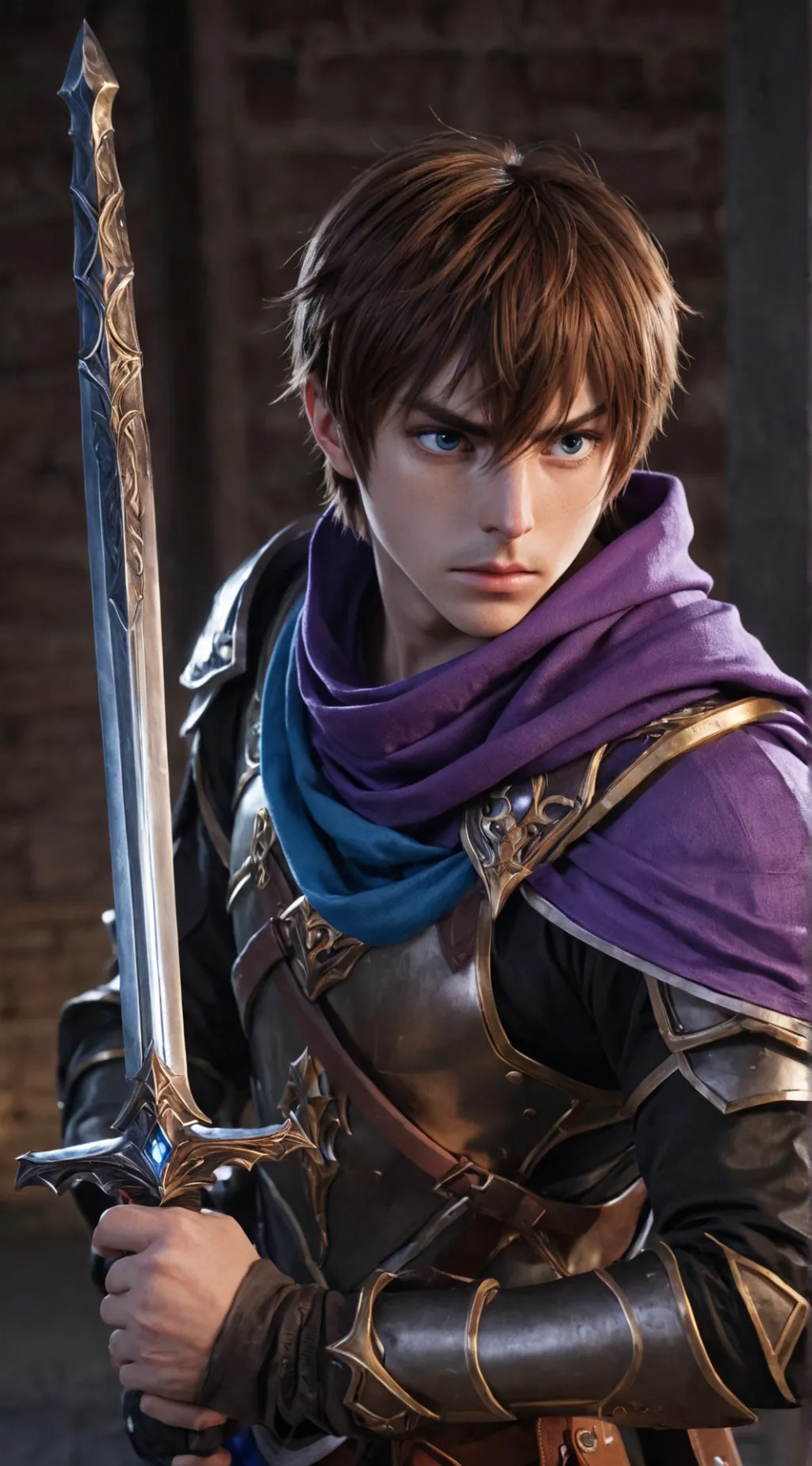 ai character: Gusion background