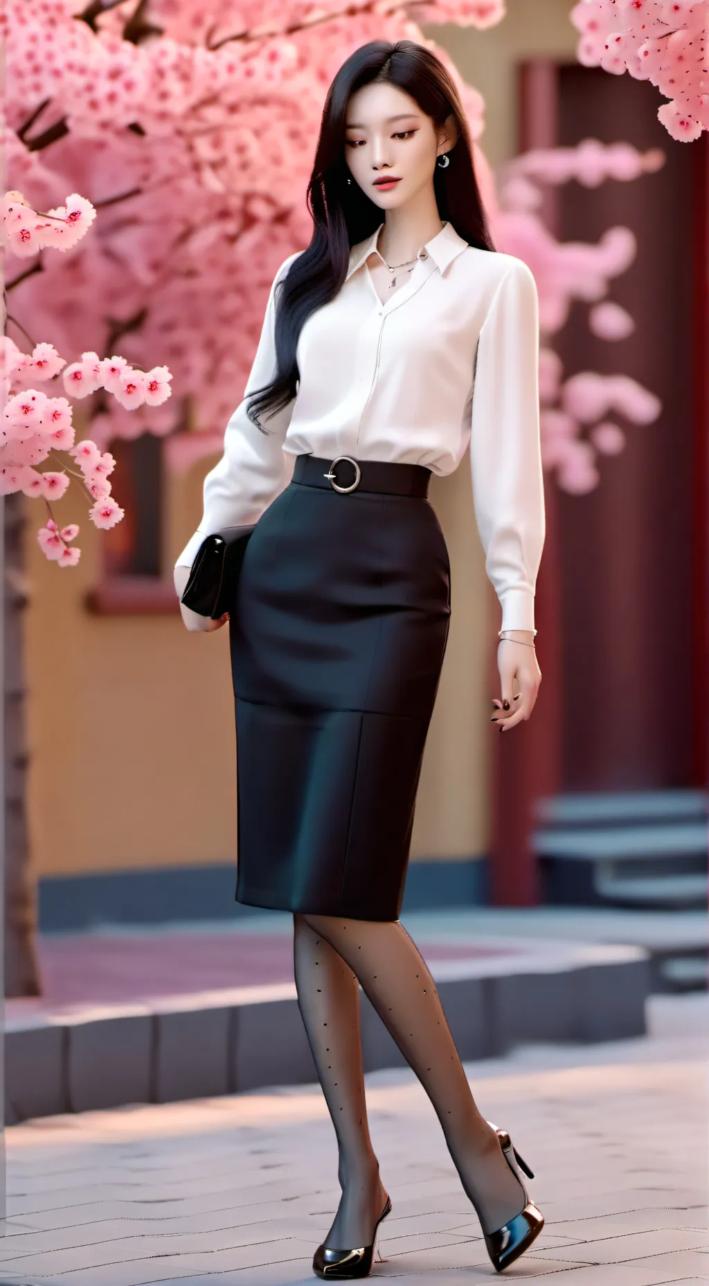 ai character: 玉米题 background