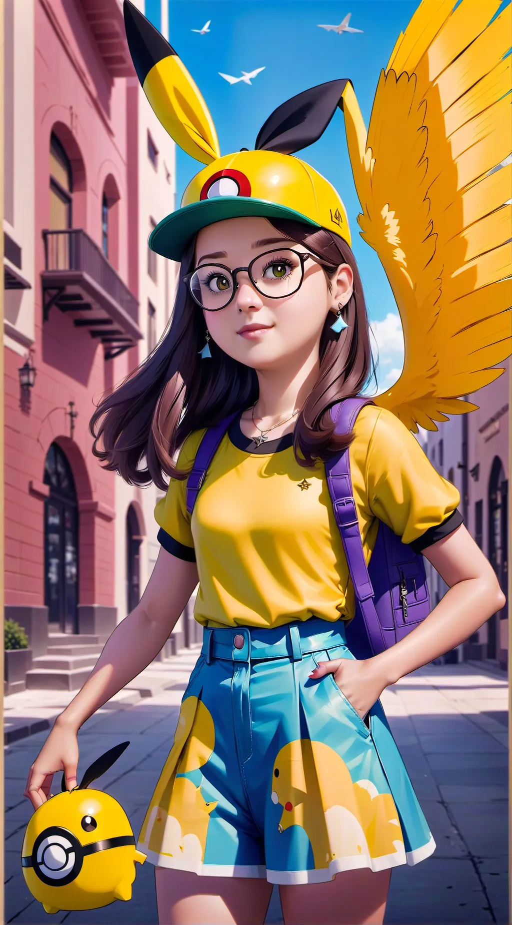 ai character: larissa  background