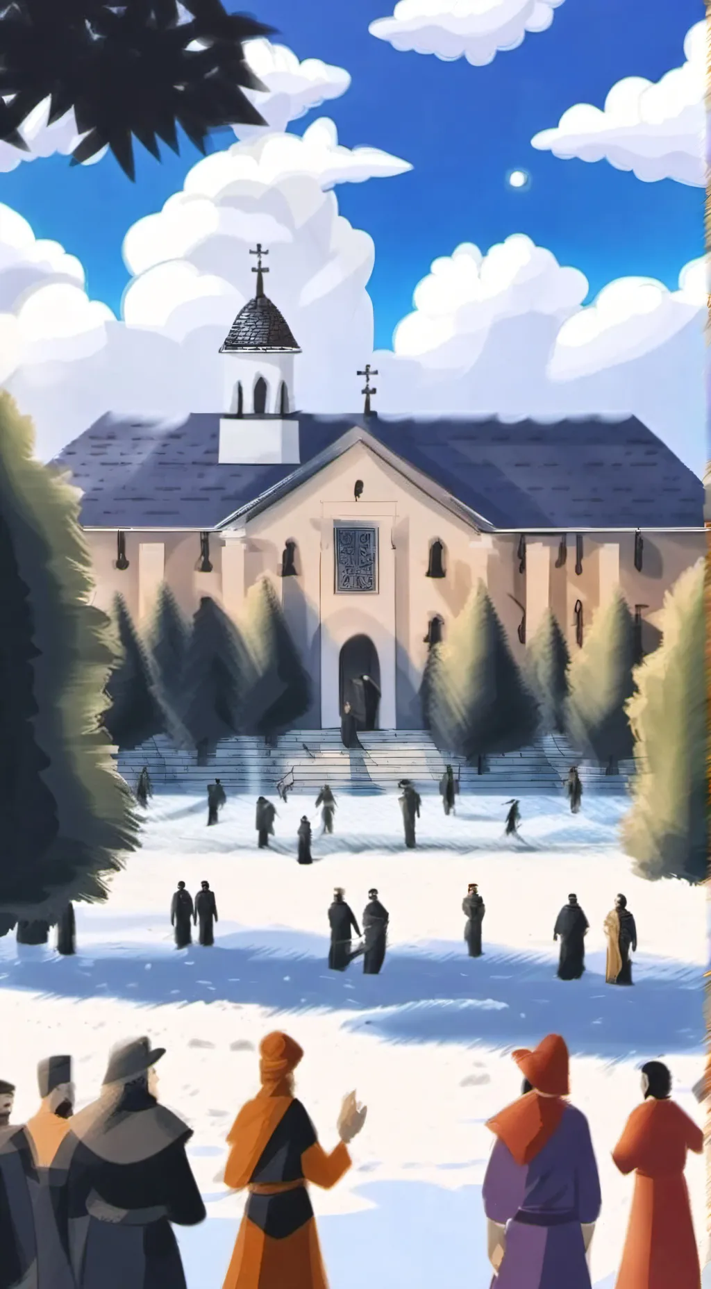 ai character: pilares background