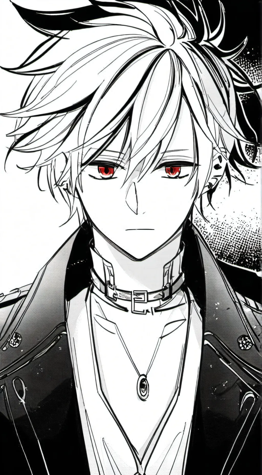 ai character: shadow background