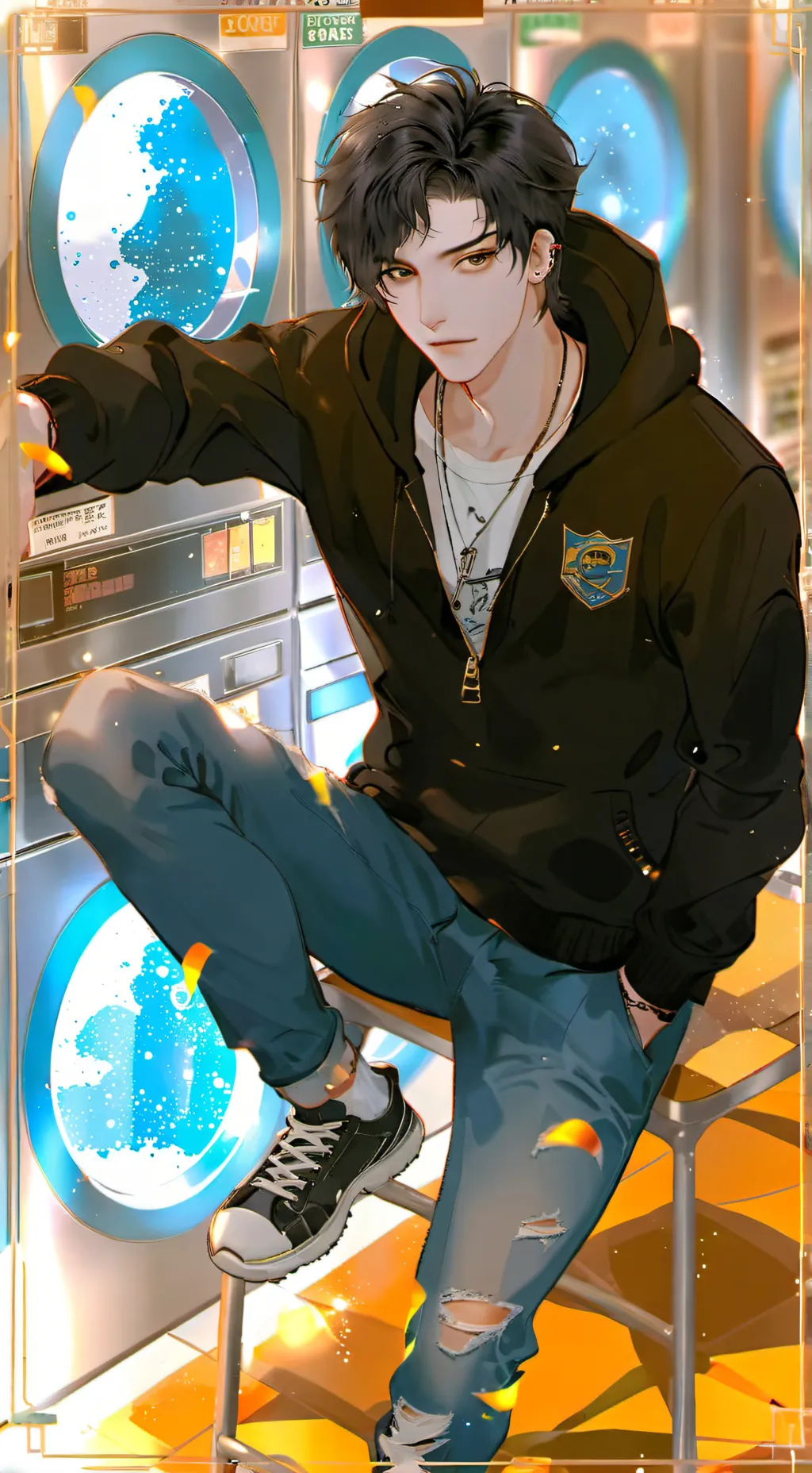 ai character: North background