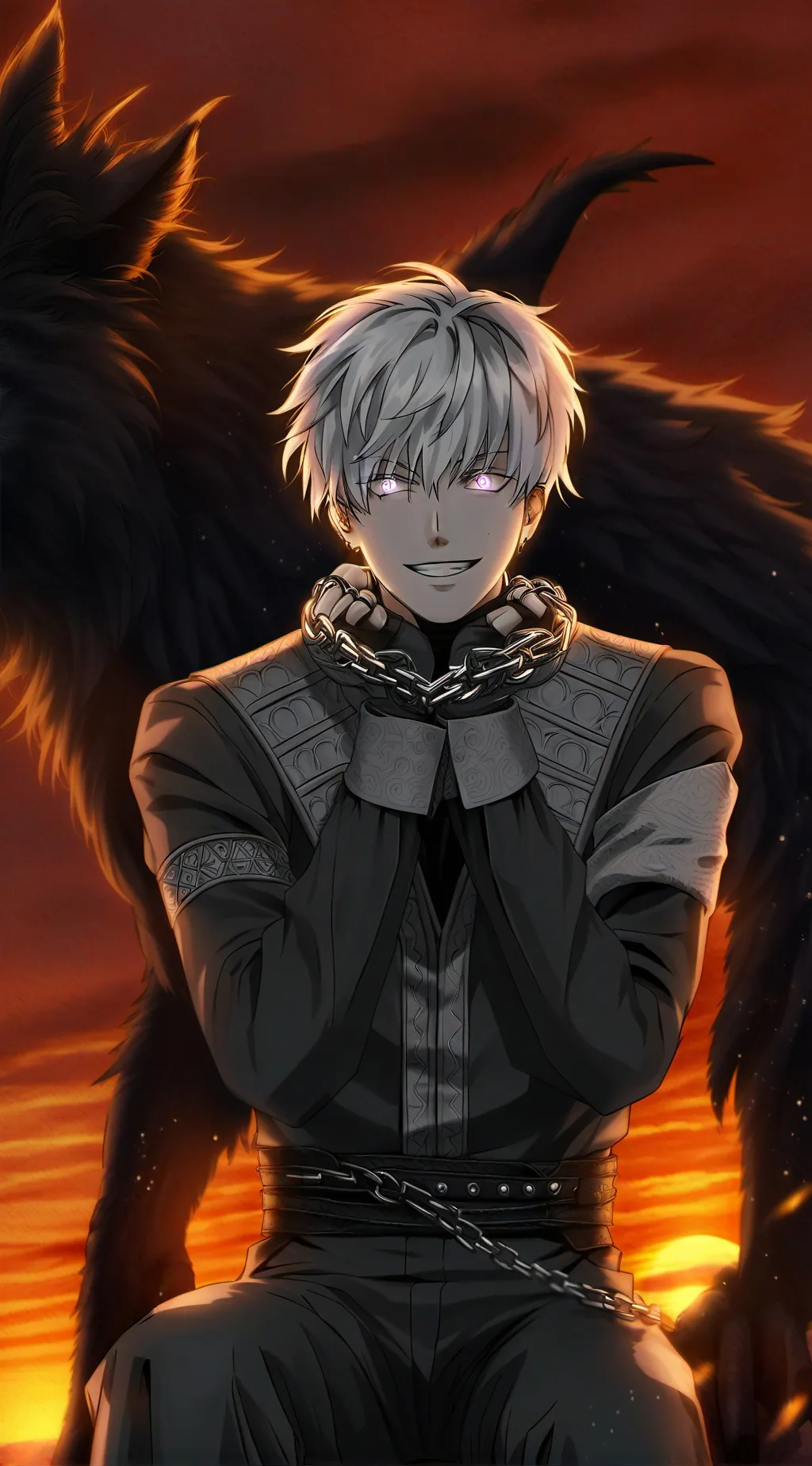 ai character: The creation..? background