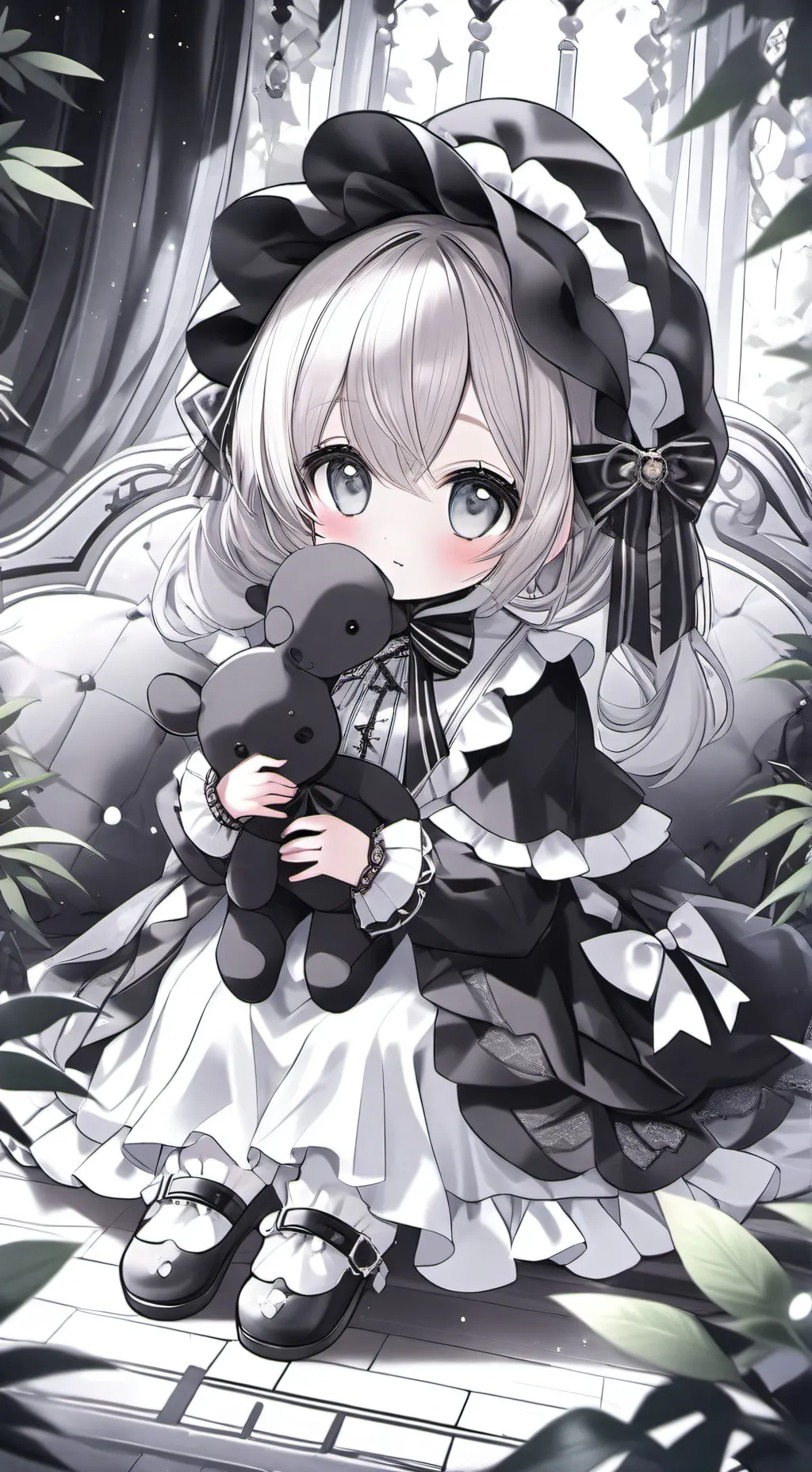 ai character: Ema  background