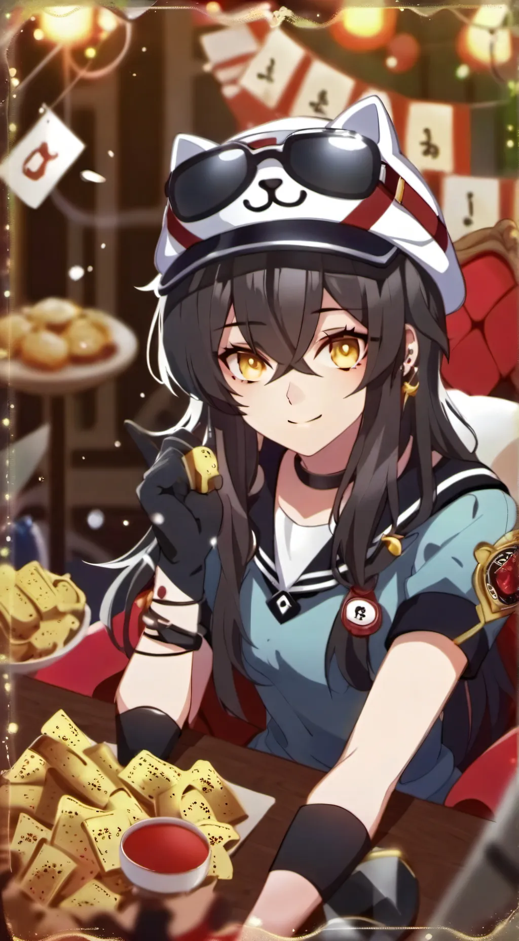 ai character: kevin~` background