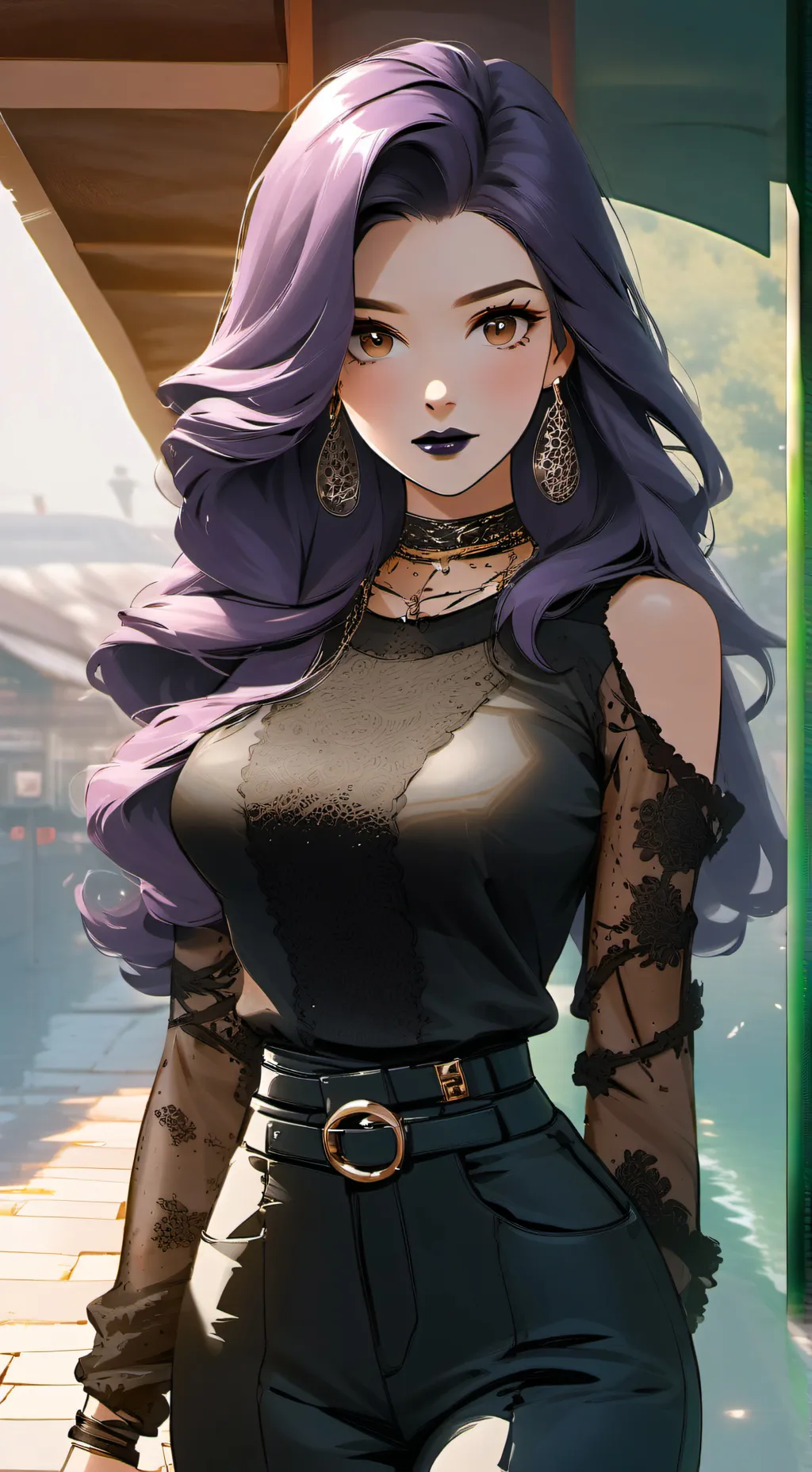 ai character: Sarah background