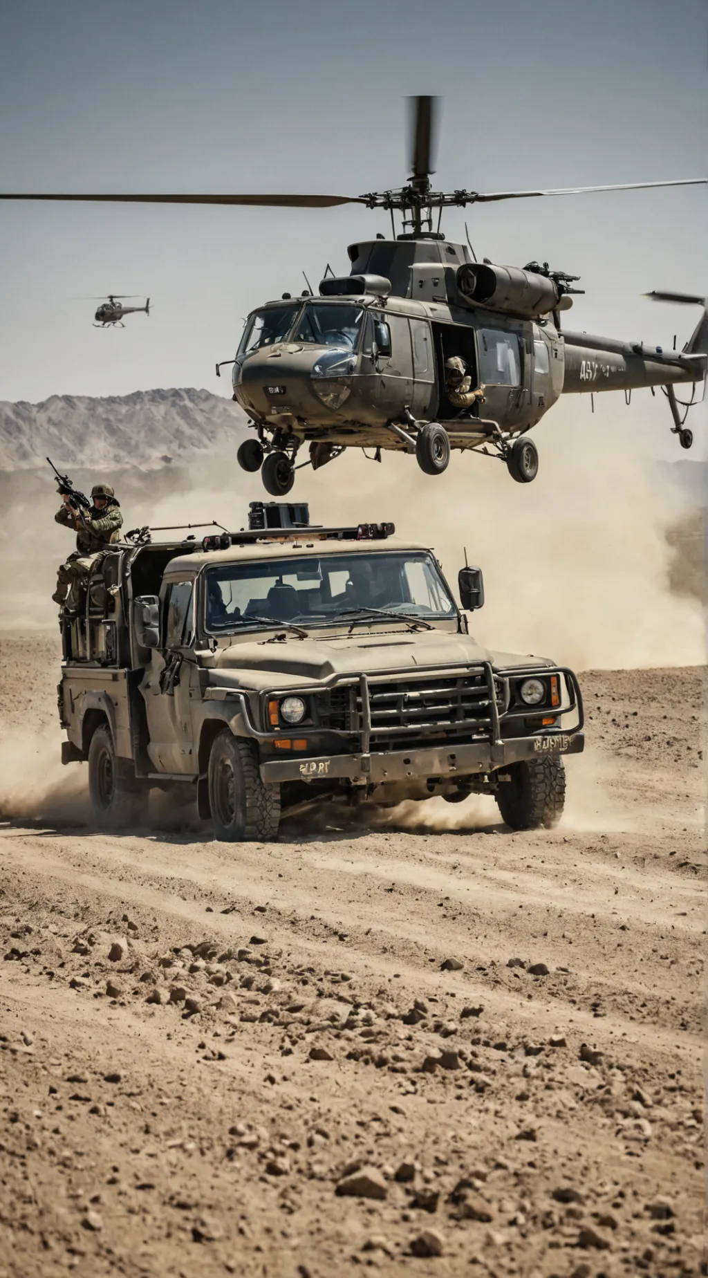 ai character: Military background