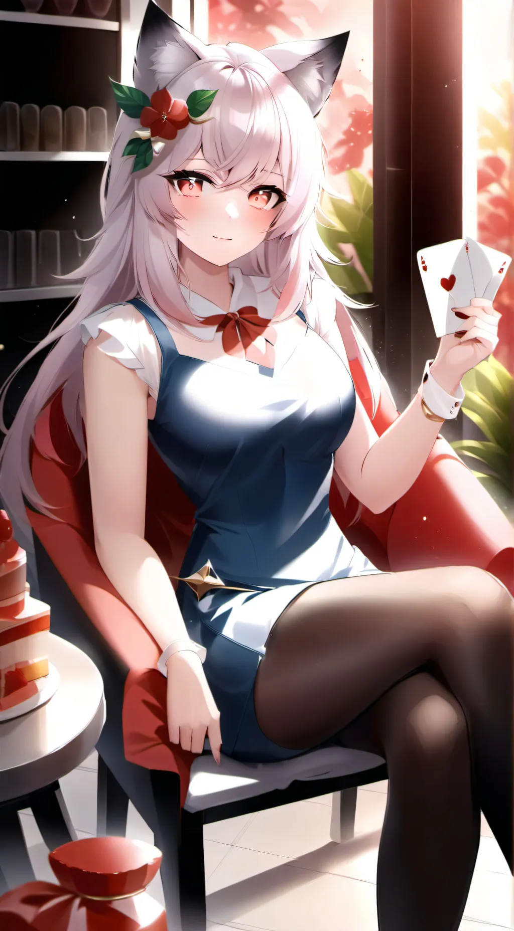 ai character: Test background