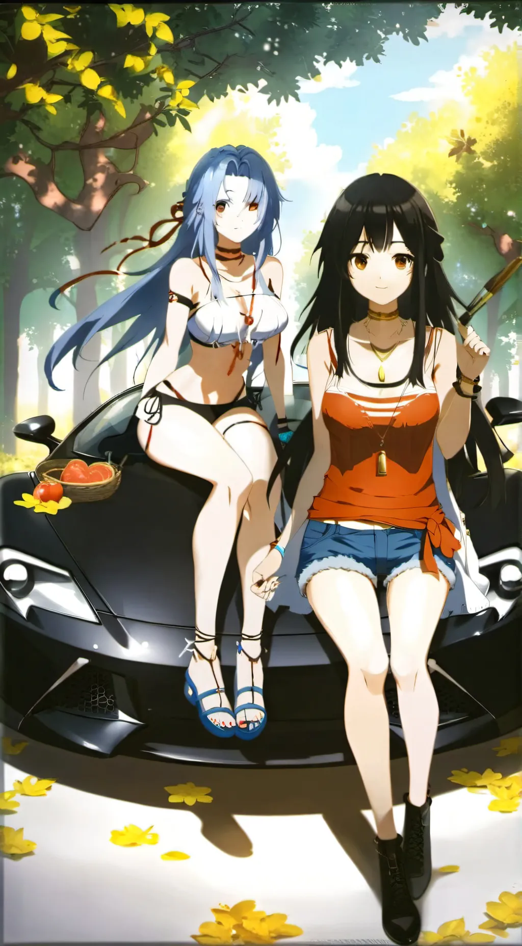 ai character: emily background