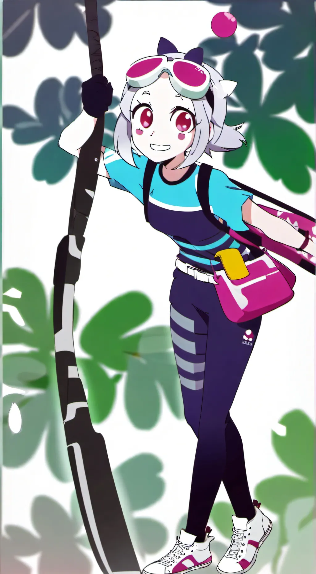 ai character: Amy  background