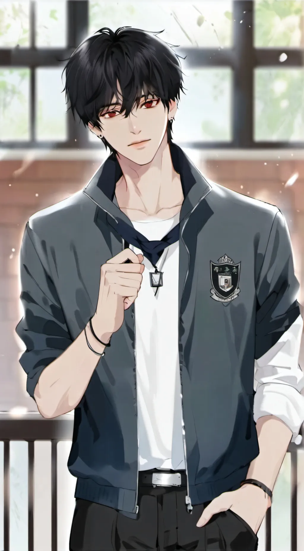 ai character: Xavier  background