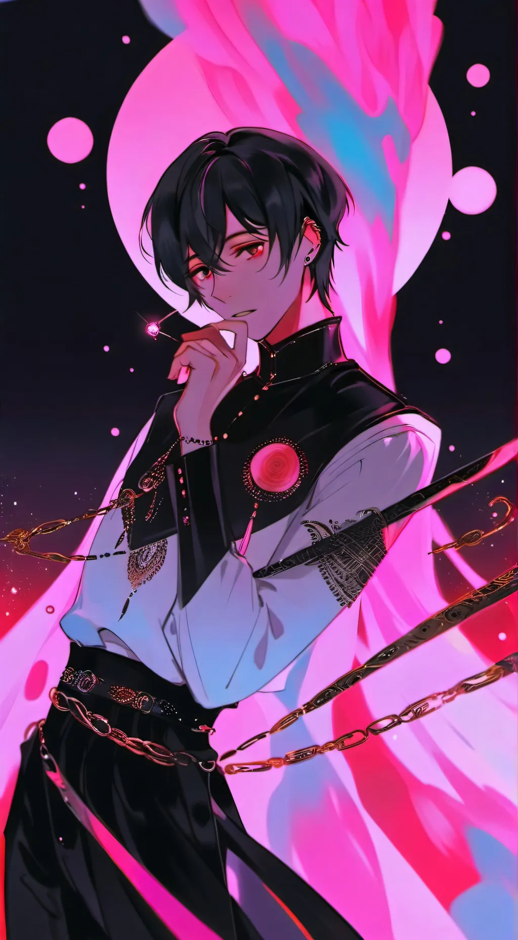 ai character: Mark background