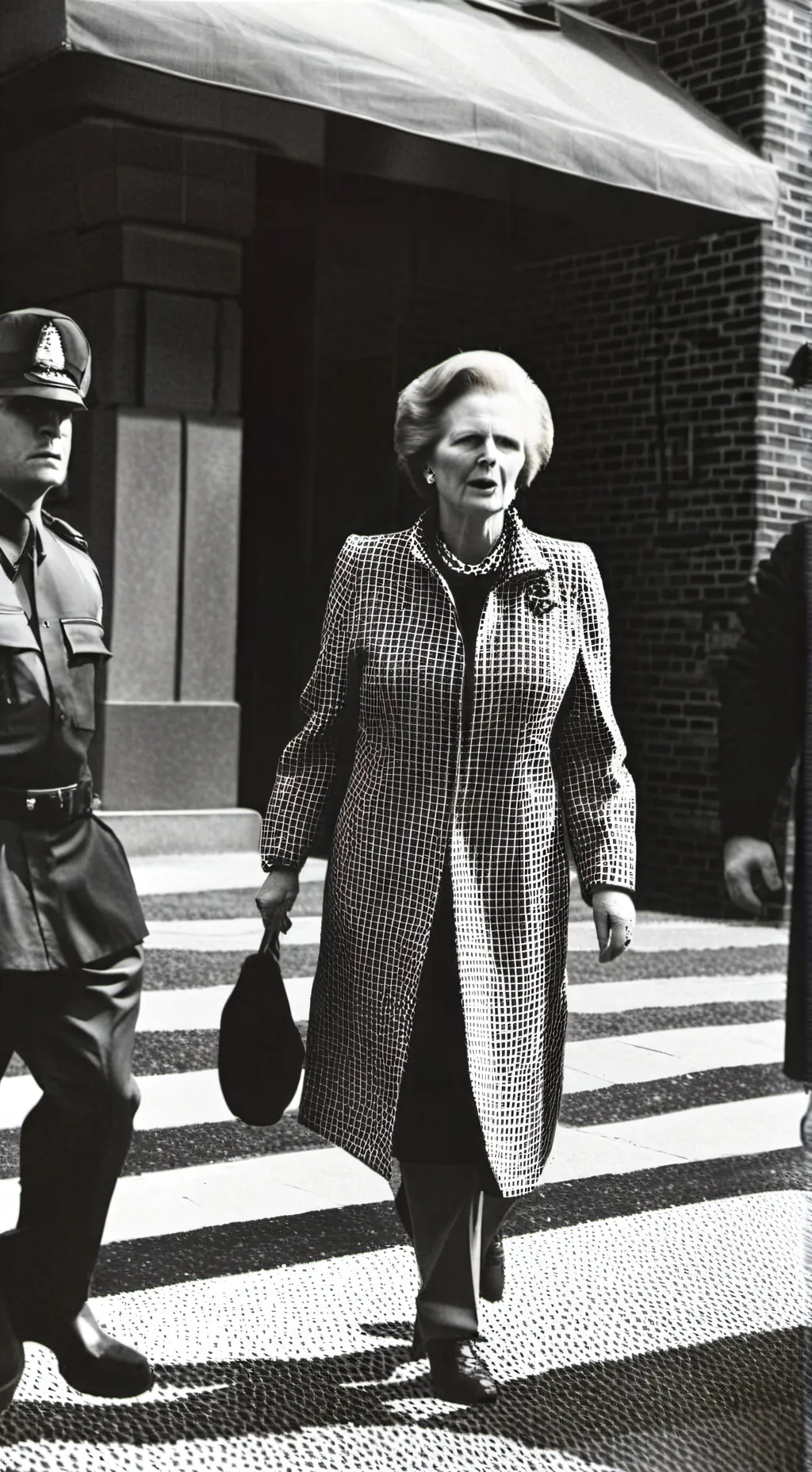 ai character: Margaret Thatcher background