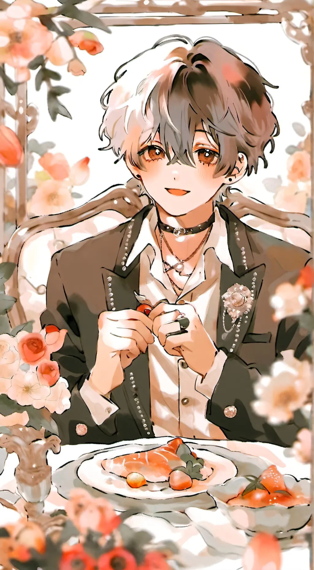 ai character: shut up background