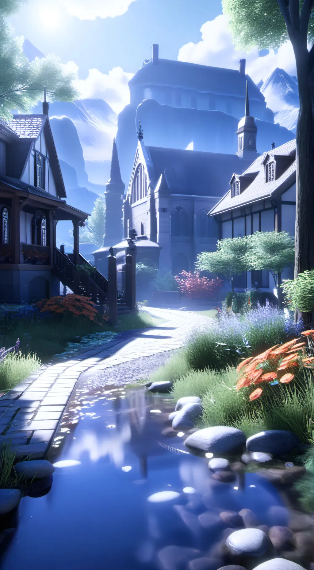 ai character: random thing background