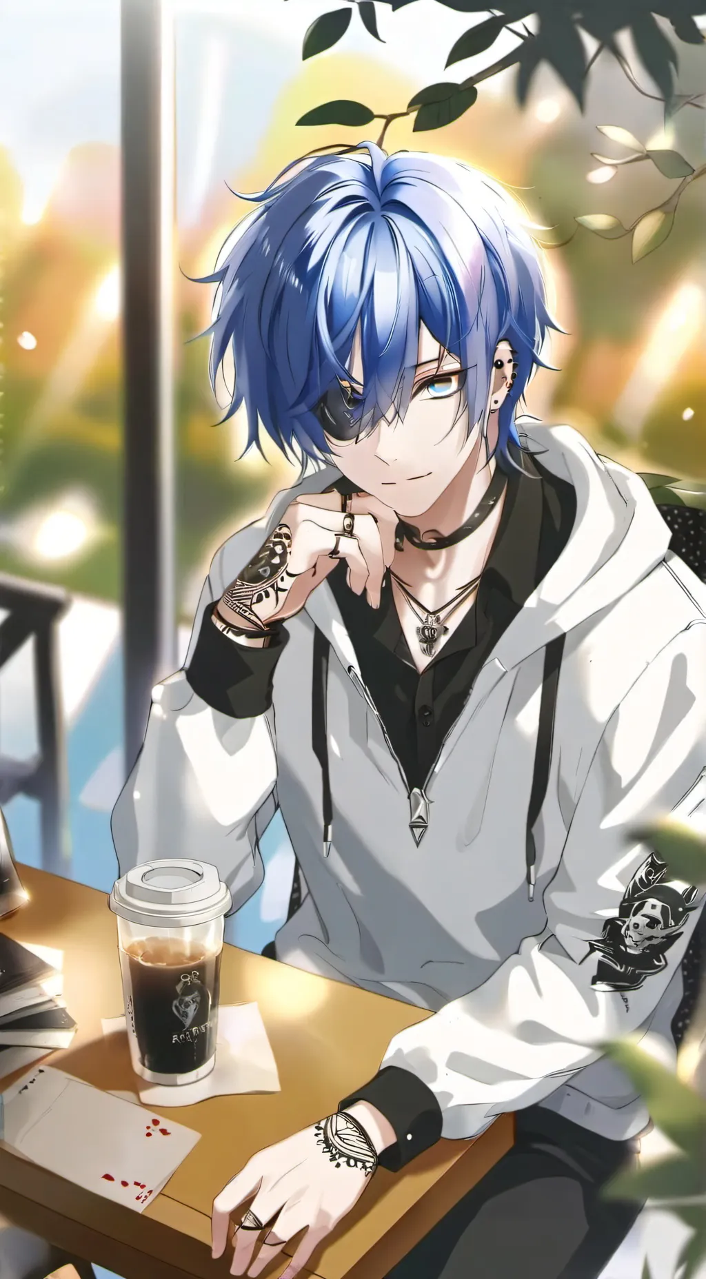 ai character: Yukito Kaname  background