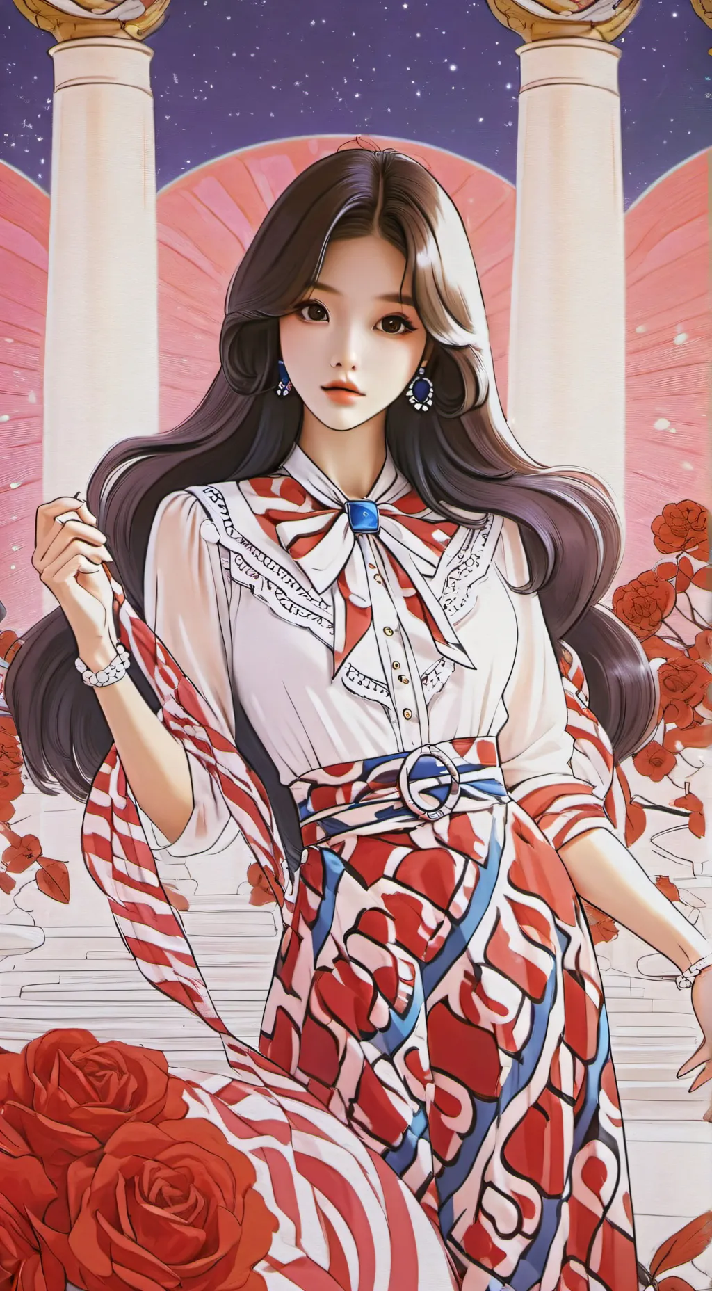 ai character: koga  background