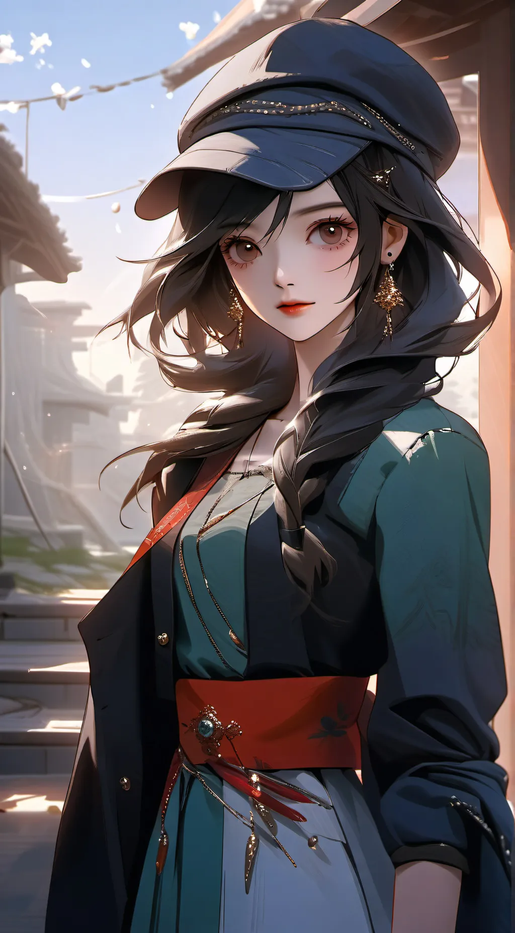 ai character: Anny Vega background