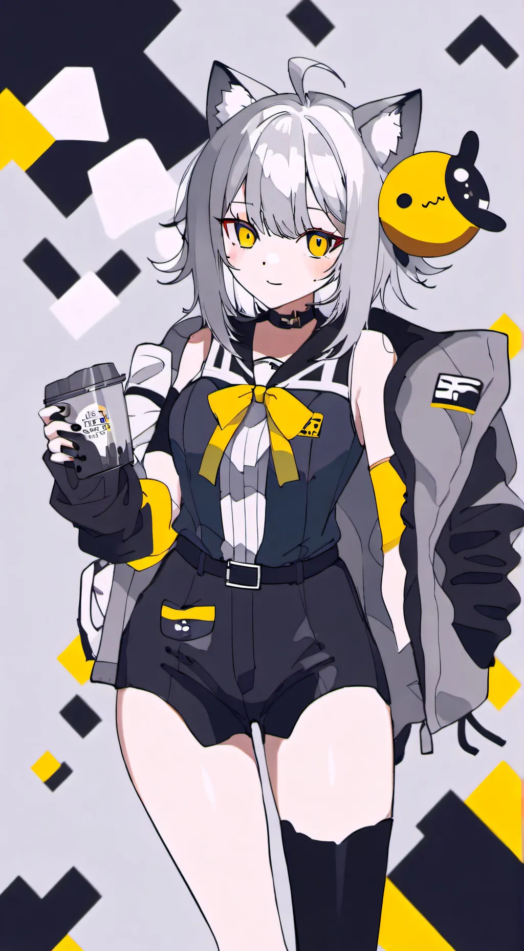 ai character: Roommate JJK background