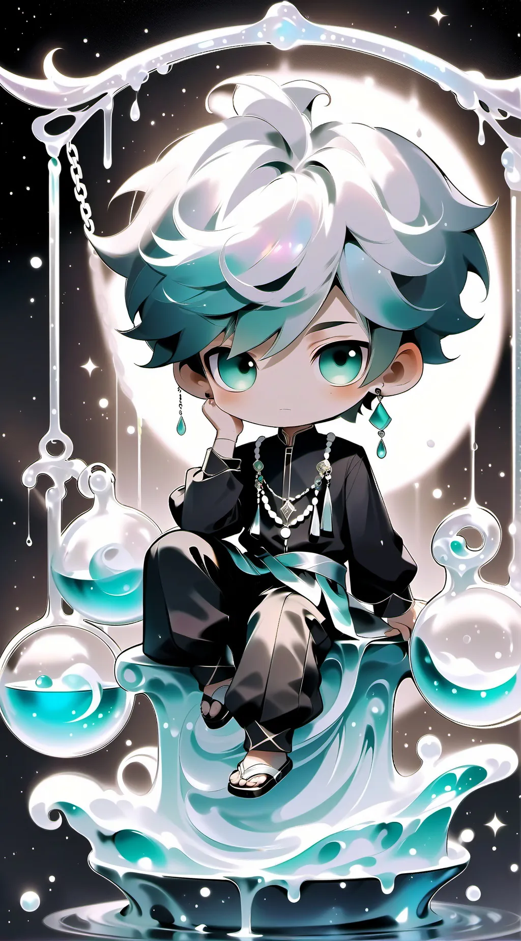 ai character: Libra background