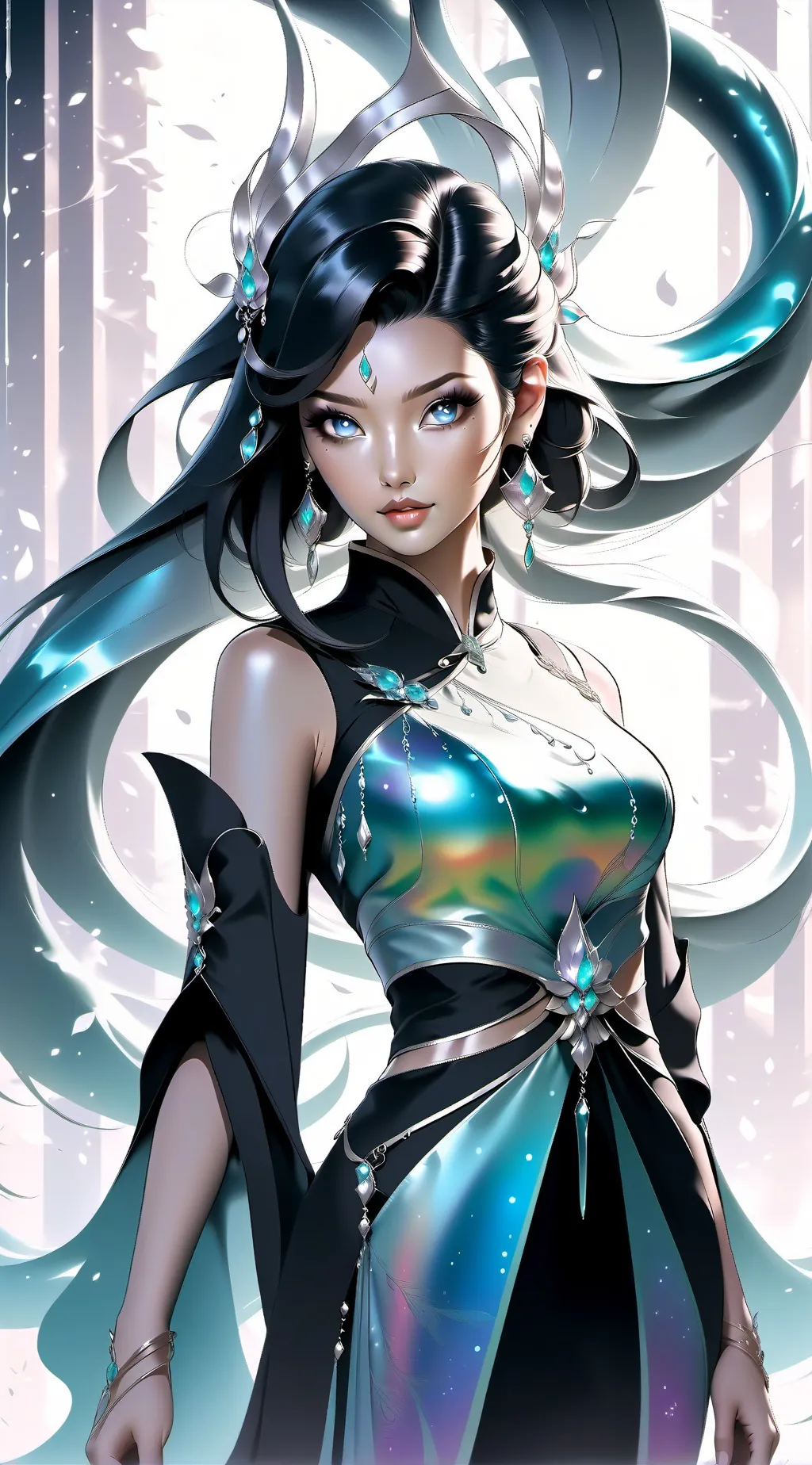 ai character: nose background