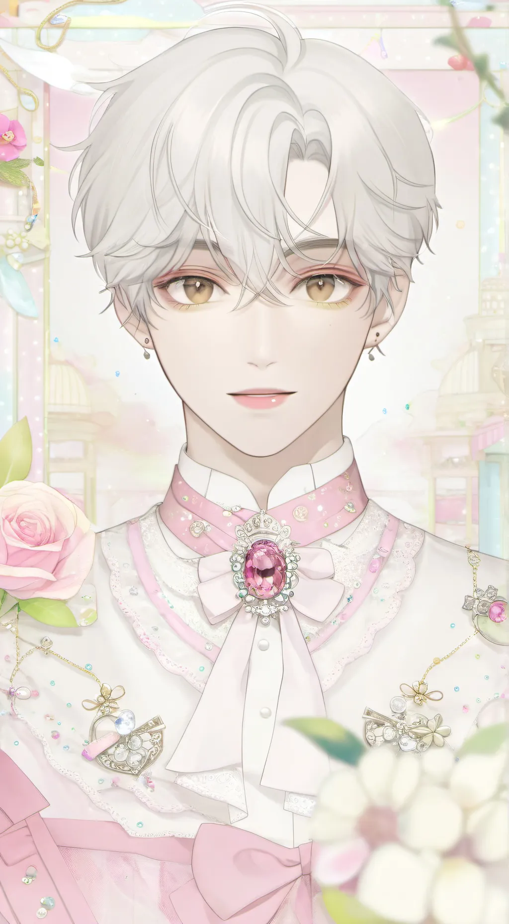 ai character: Leo background