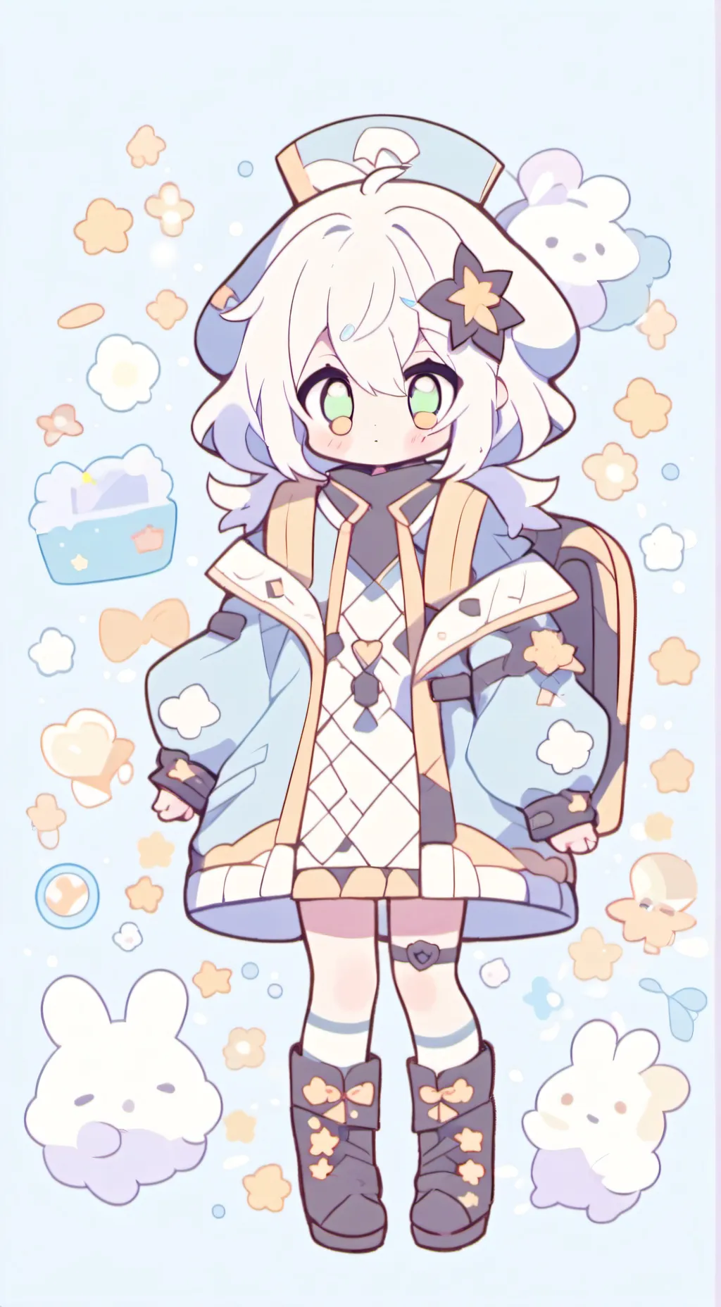 ai character: lil sis background