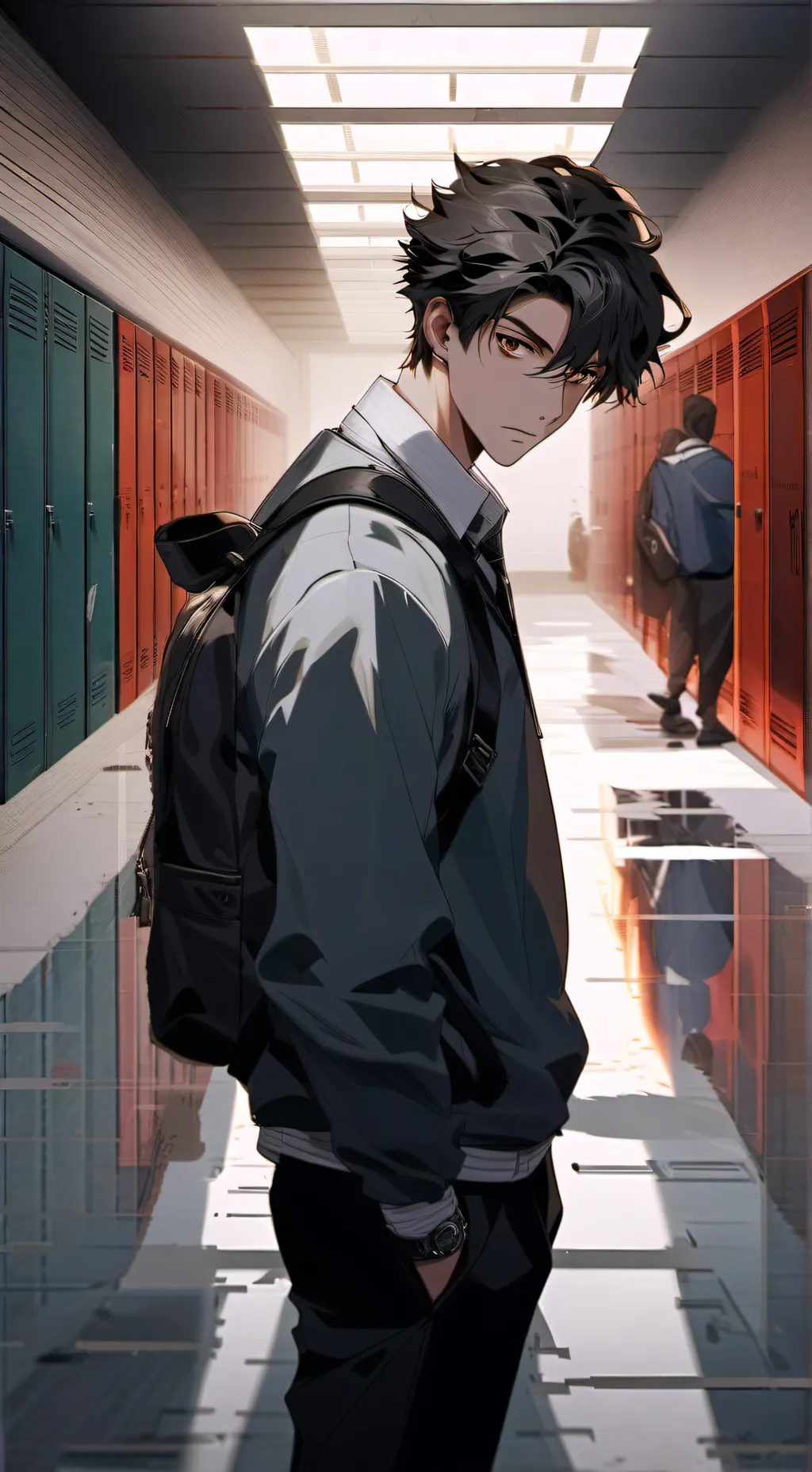 ai character: Aaron background