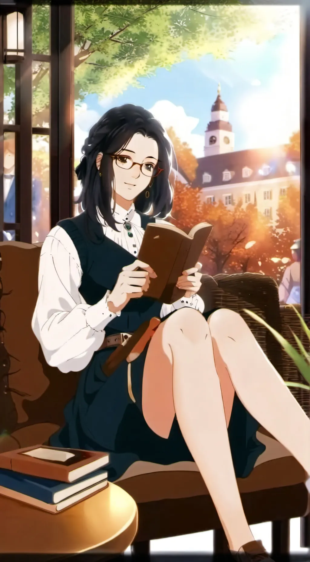 ai character: Elara background