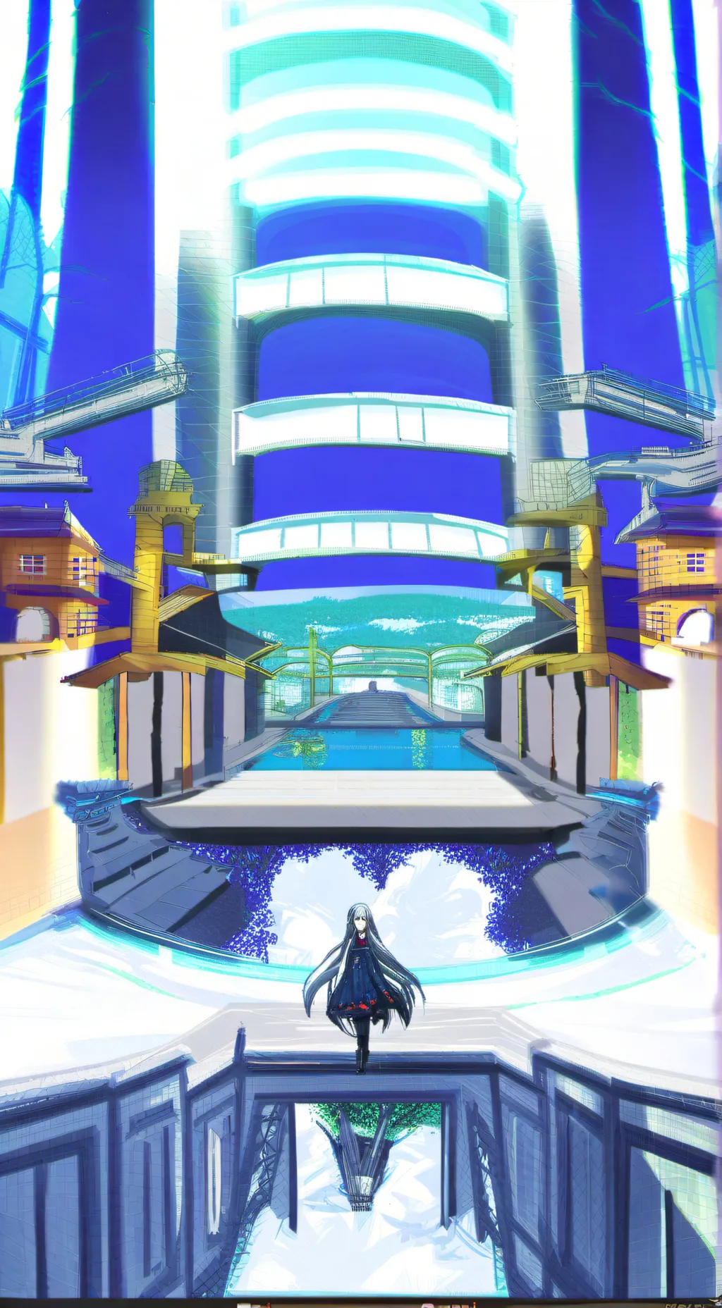 ai character: Colorfulstage!🤩 background