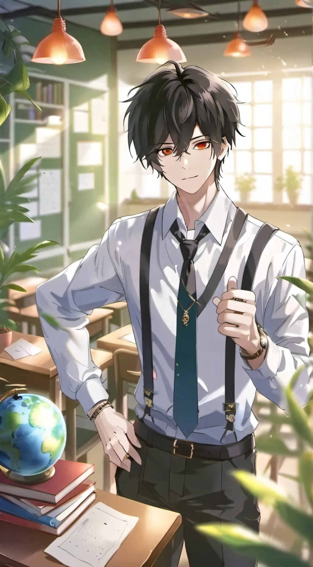 ai character: Edward background