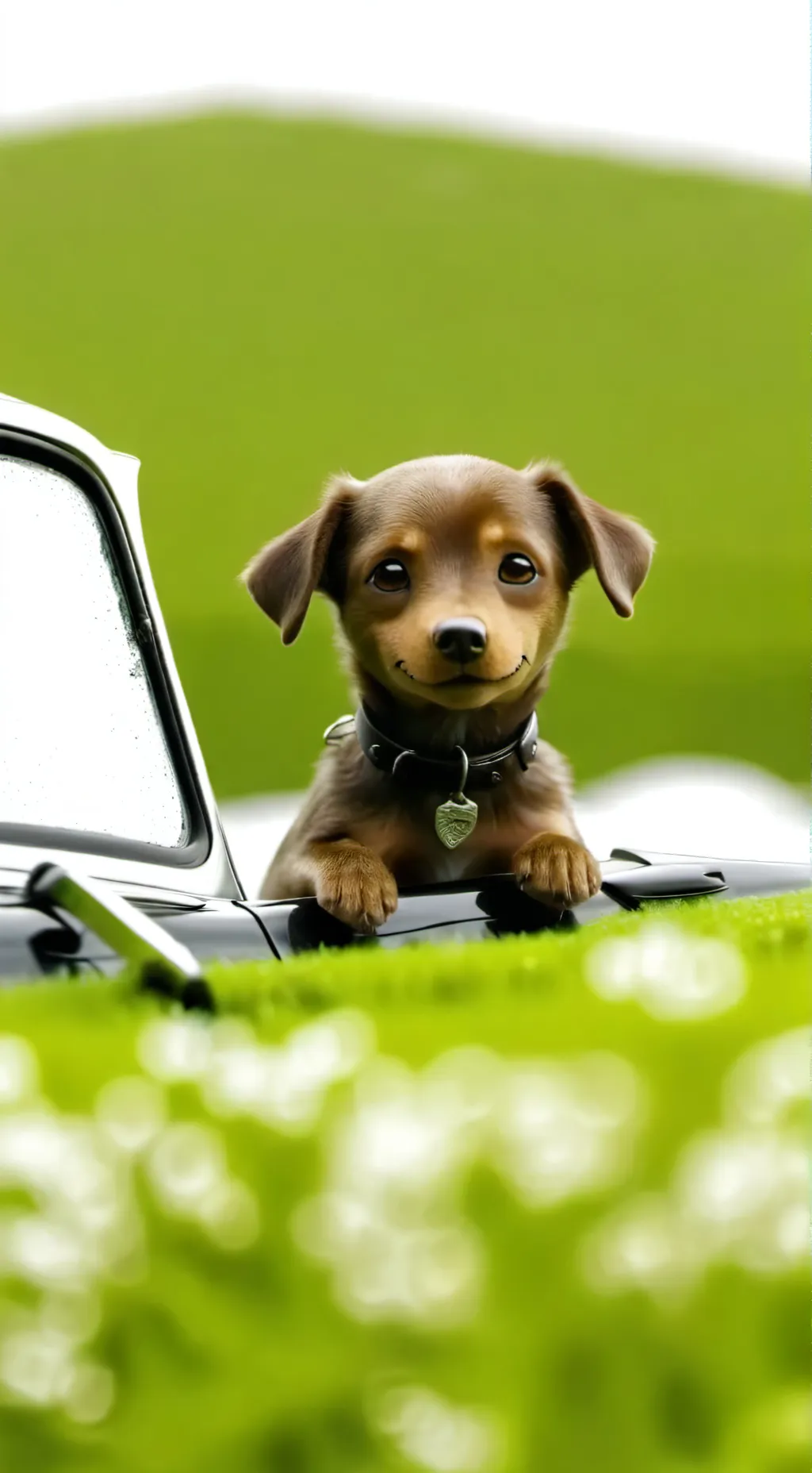 ai character: Sad dog MHA background